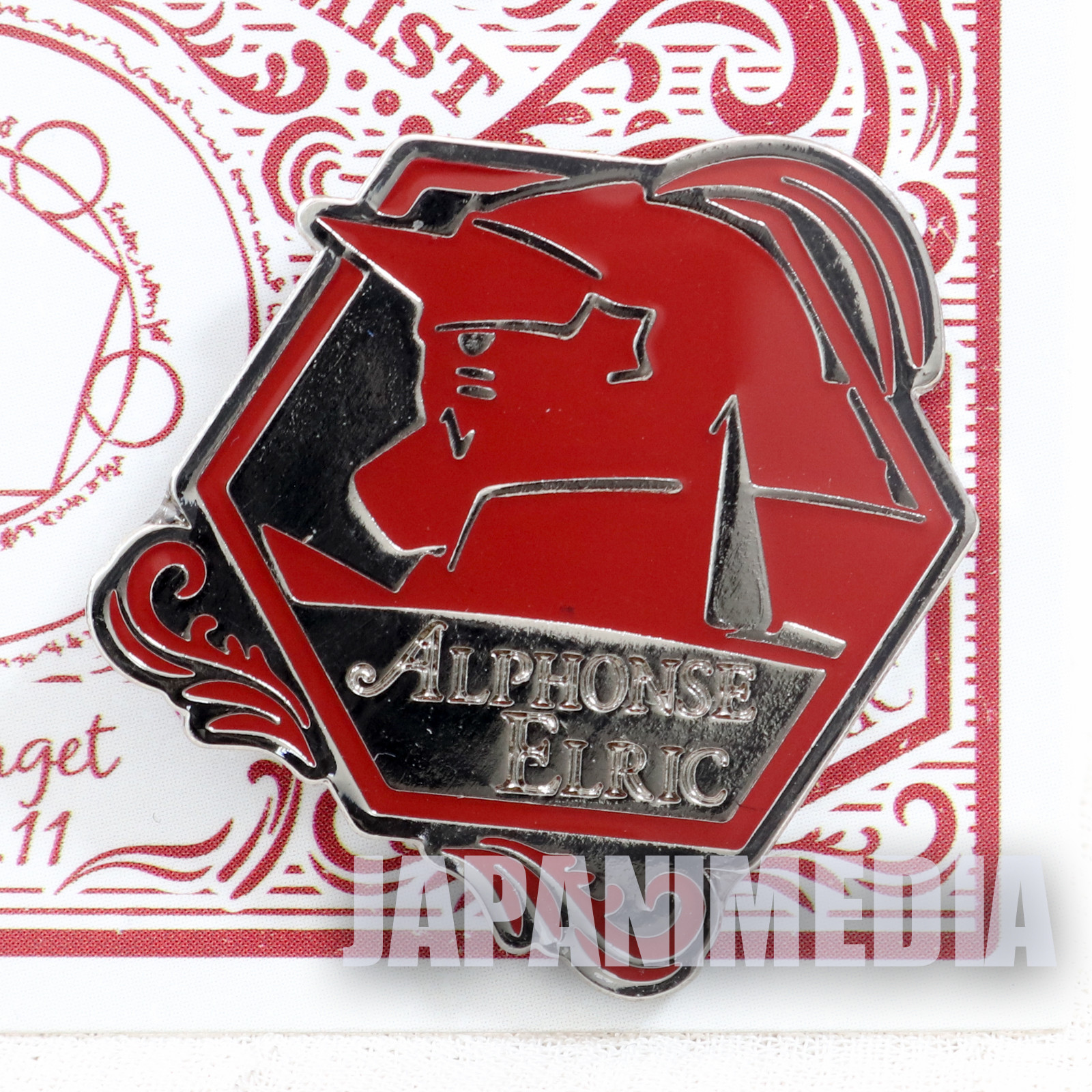 FullMetal Alchemist Edward & Alphonse Elric Metal Pins JAPAN ANIME 2 -  Japanimedia Store