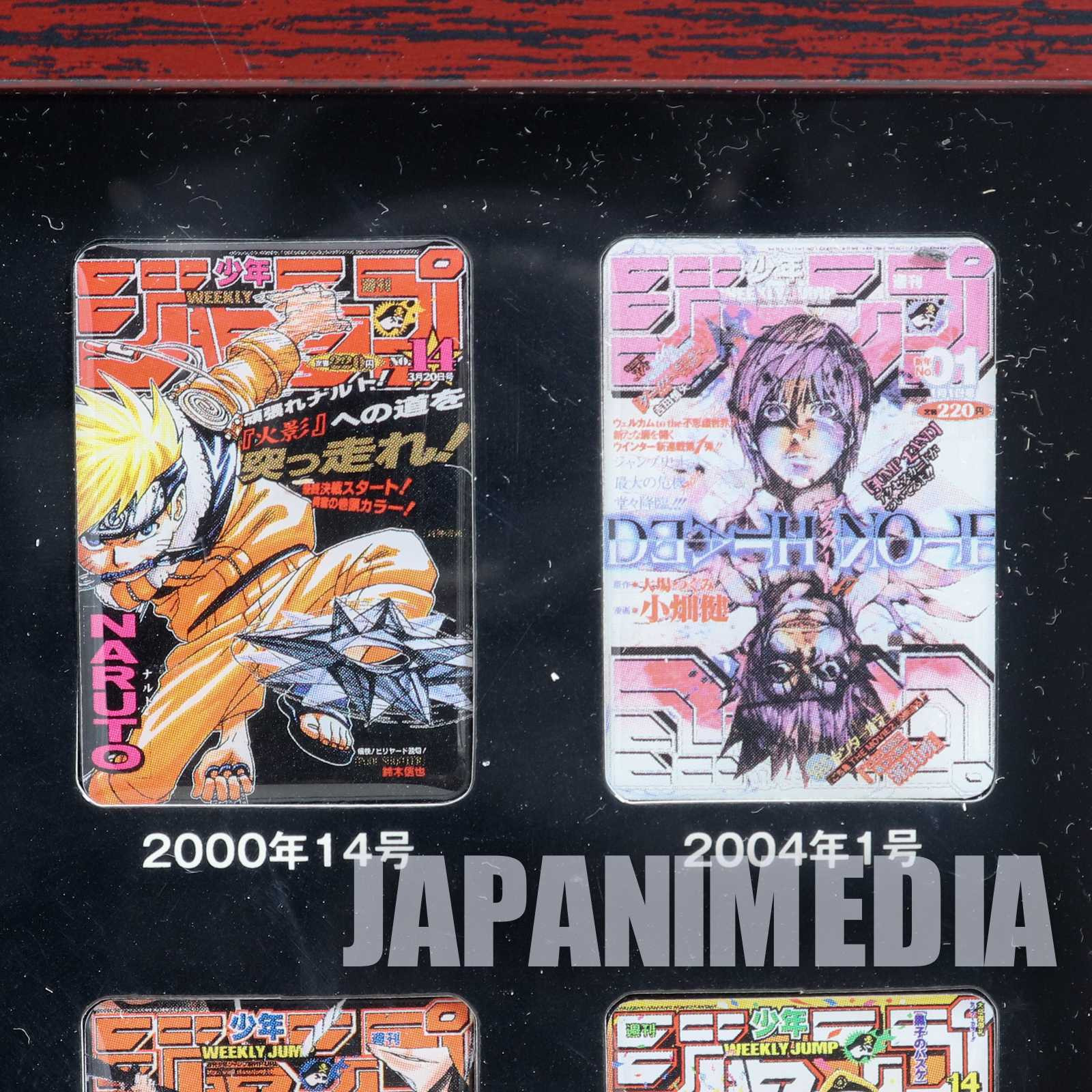 Weekly Shonen Jump Exhibition 00's~ Magazine Jacket Pins Set Limited Japanimedia Store