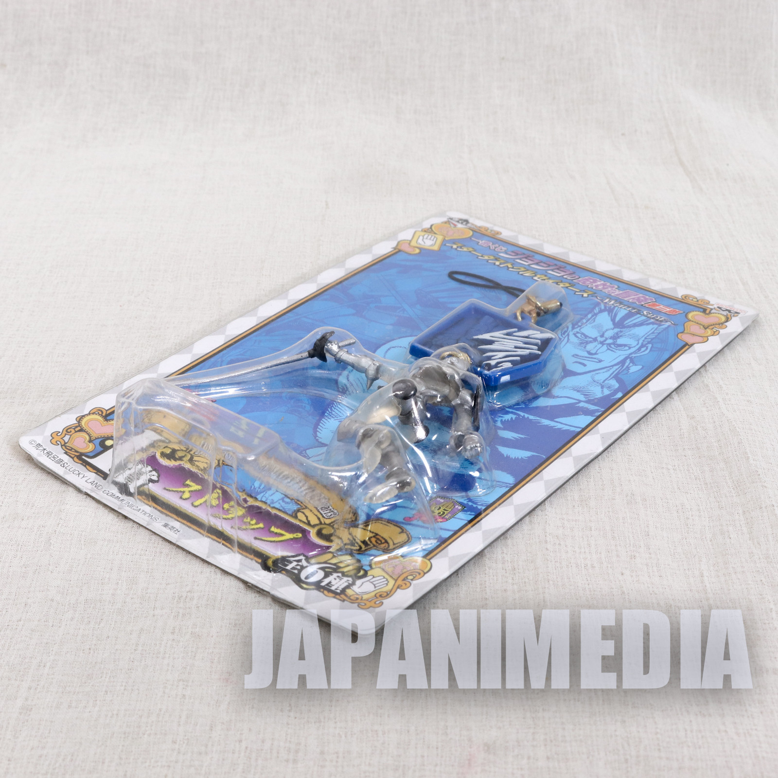 JoJo's Bizarre Adventure Silver Chariot Polnareff Mobile Strap JAPAN ANIME