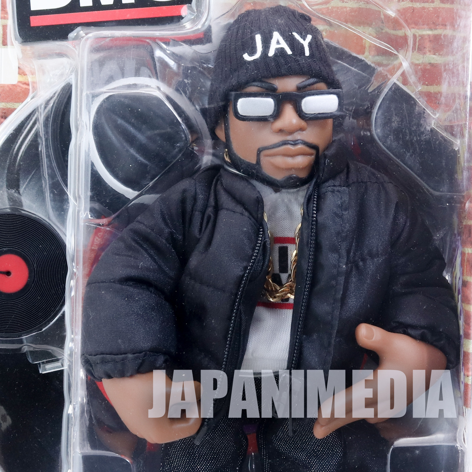 RUN DMC Jam Master Jay Action Figure Down jacket Ver. Mezco Toy HIP HOP RAP