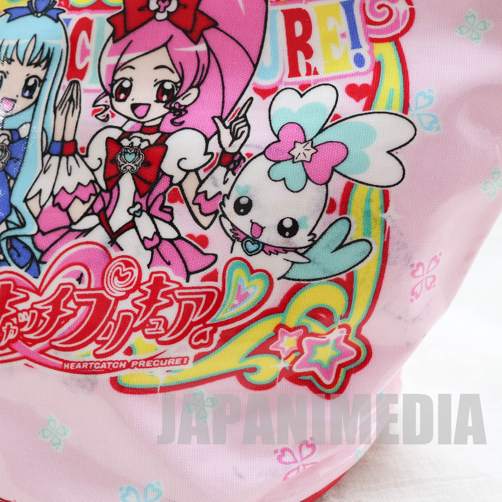 HeartCatch PreCure! Ribbon Tote Bag [Cure Blossom / Cure Marine / Chypre  / Coffret] JAPAN ANIME