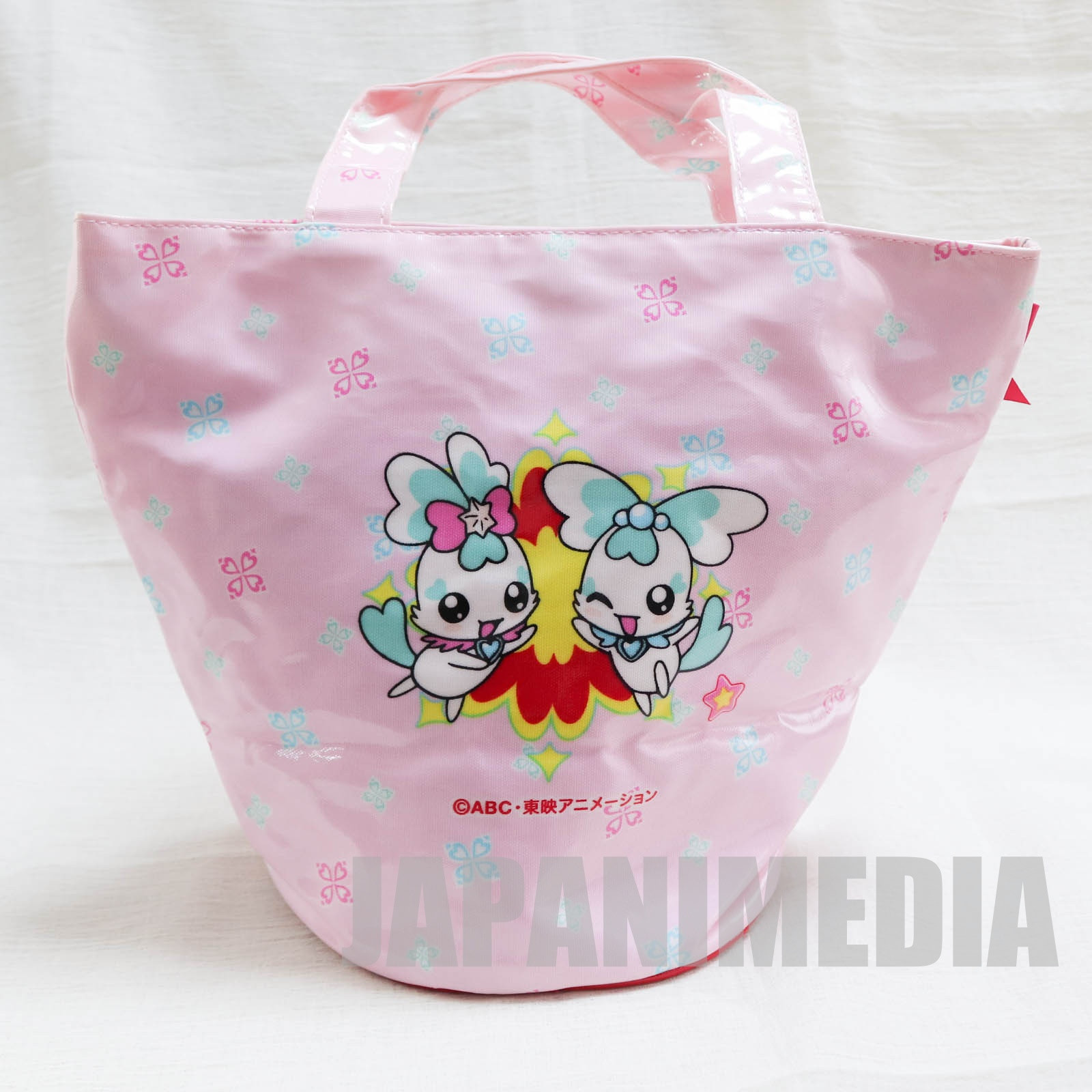 HeartCatch PreCure! Ribbon Tote Bag [Cure Blossom / Cure Marine / Chypre  / Coffret] JAPAN ANIME