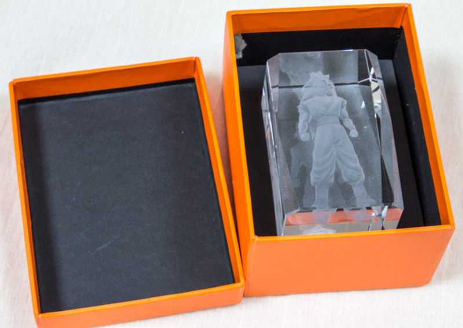 Dragon Ball Z S.S.3 Son Gokou Goku 3D Crystal Object JAPAN ANIME MANGA