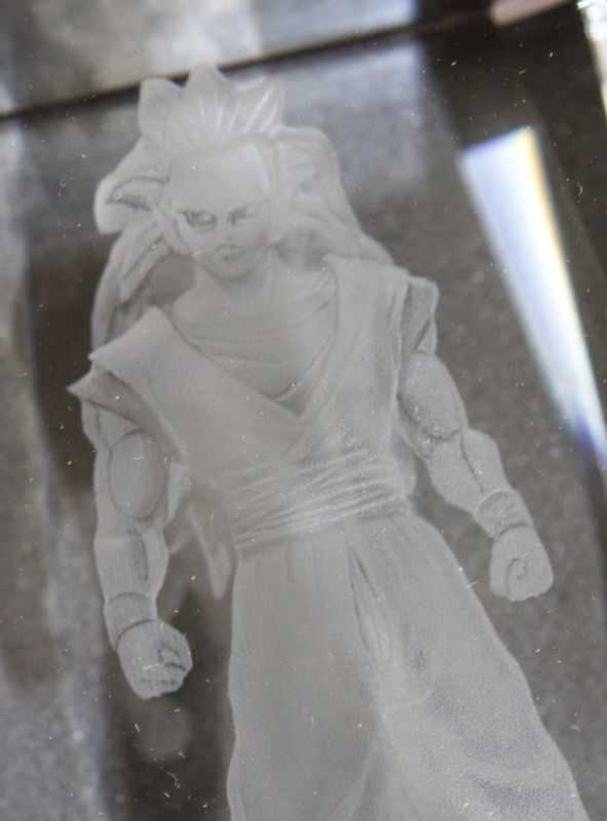 Dragon Ball Z S.S.3 Son Gokou Goku 3D Crystal Object JAPAN ANIME MANGA
