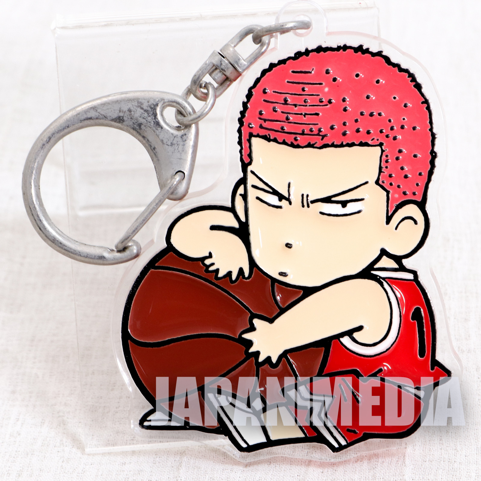 Retro Slam Dunk Hanamichi Sakuragi Mascot Acrylic Keychain Shonen Jump ANIME