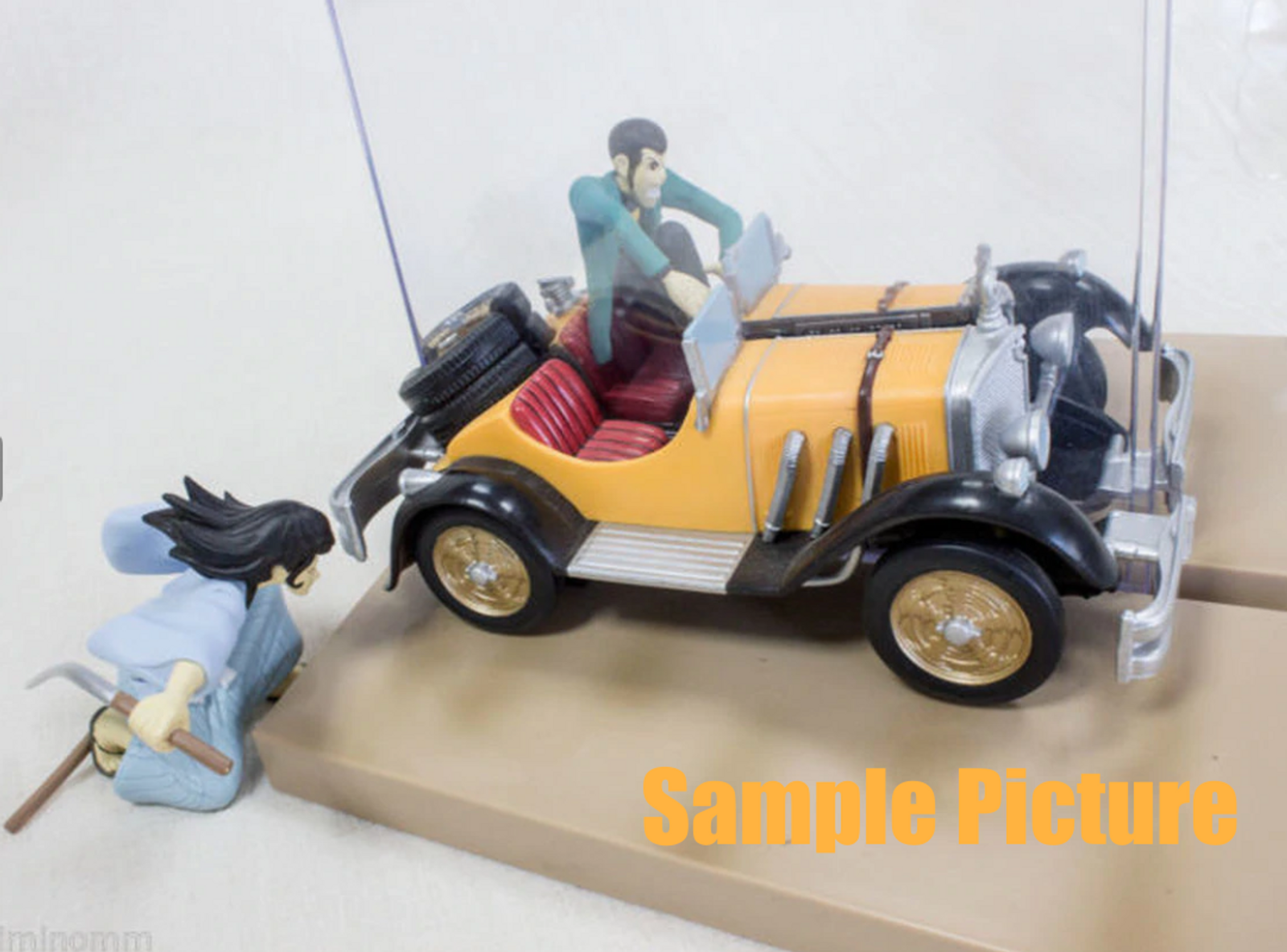 Lupin the Third (3rd) Goemon Mini Figure Bookend Banpresto JAPAN ANIME MANGA