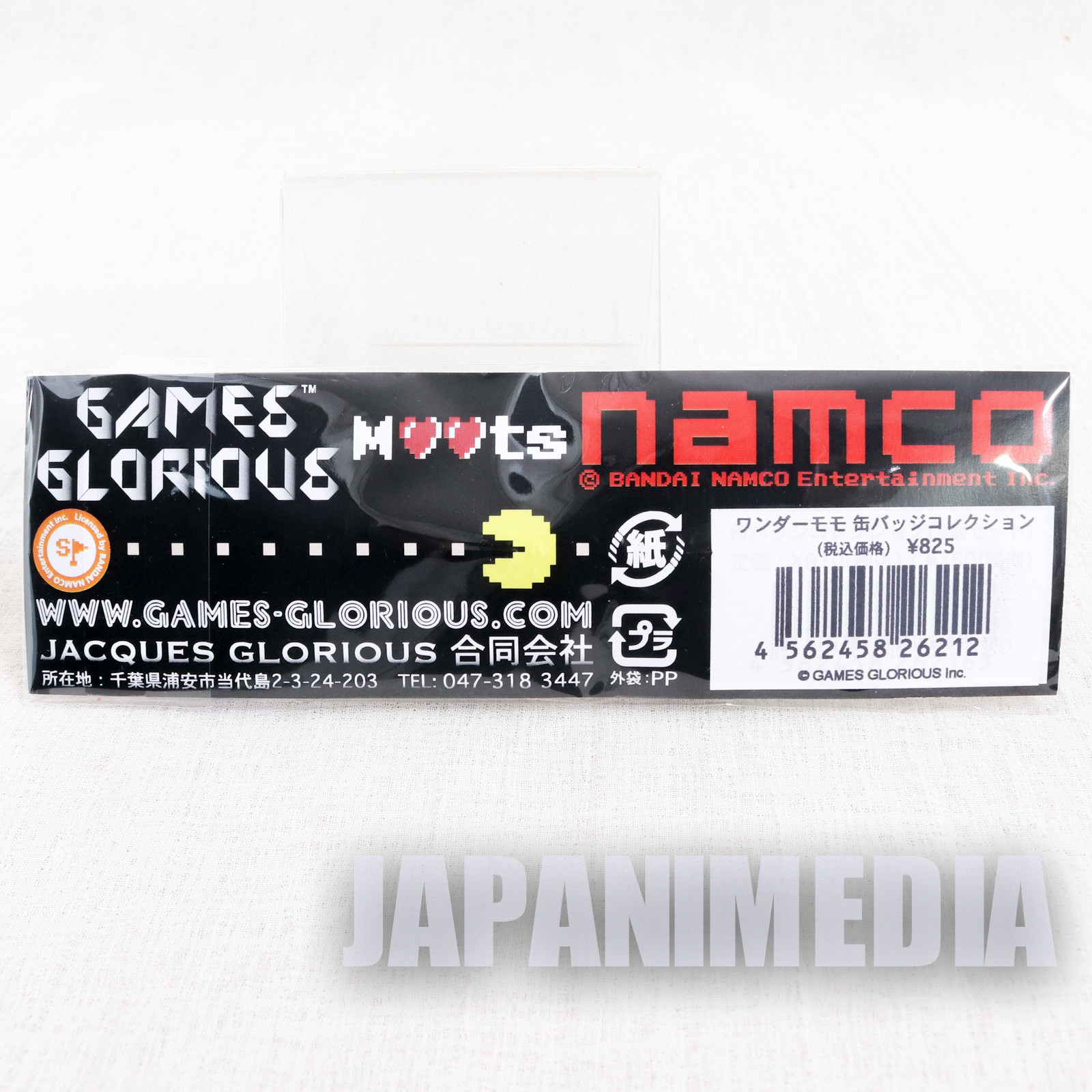 Namco Button Badge Pins 3pc Set Wonder Momo JAPAN NES JAPAN GAME PC Engine