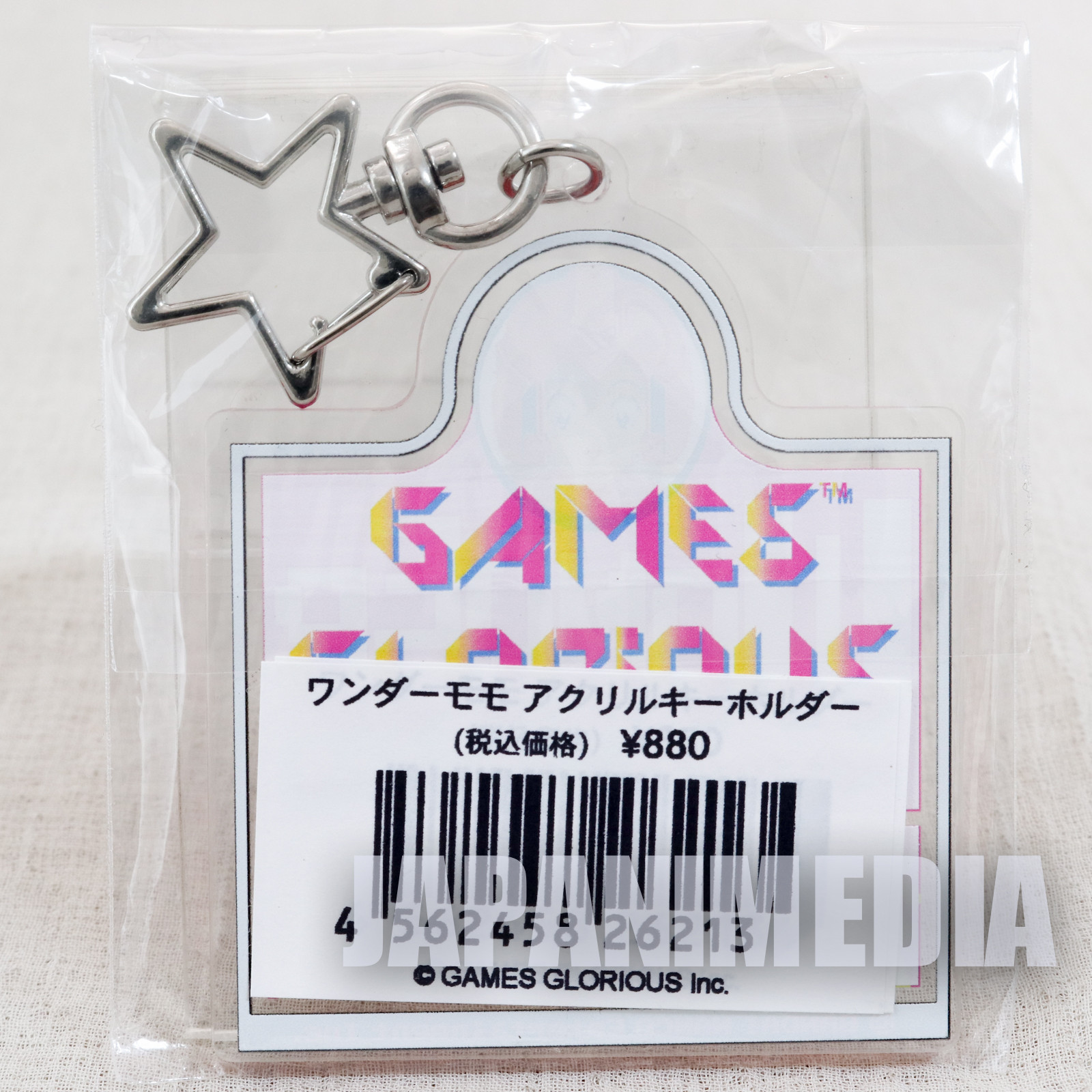 Wonder Momo Acrylic Mascot Keychain JAPAN JAPAN GAME PC Engine NAMCO