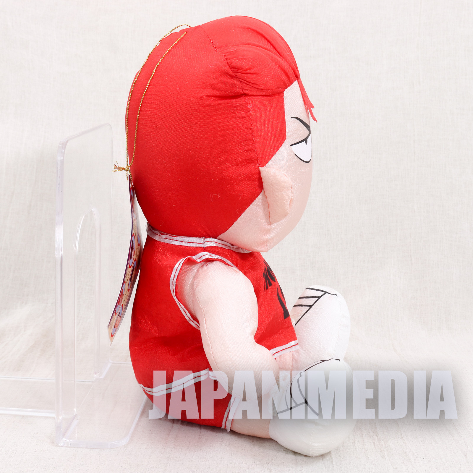 Retro RARE Slam Dunk Hanamichi Sakuragi Taffeta Plush Doll