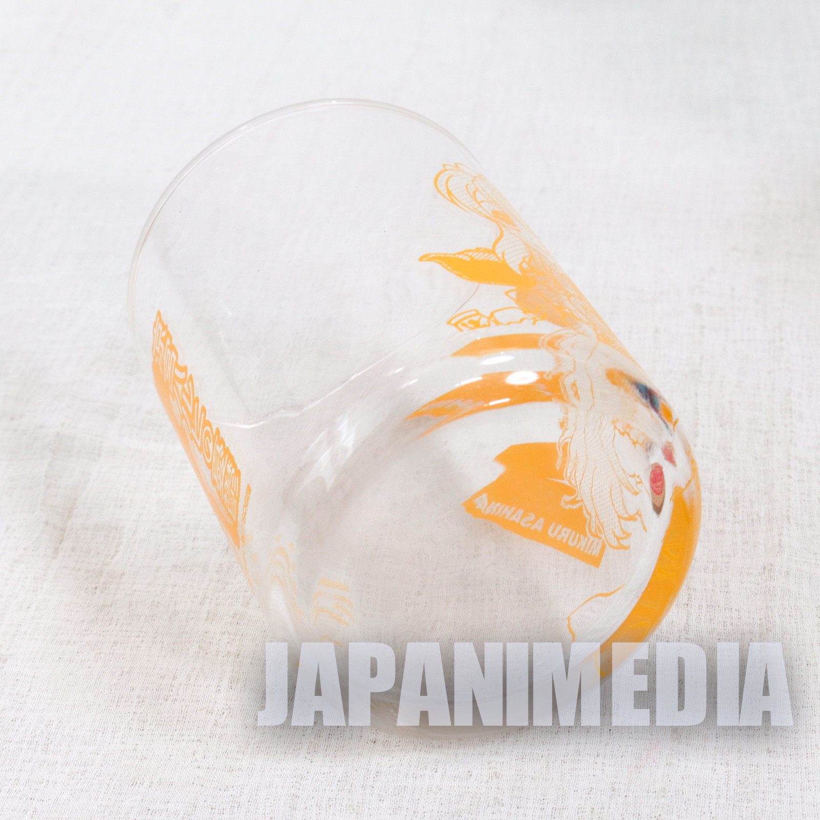 Melancholy of Haruhi Suzumiya Mikuru Asahina Glass with Coaster JAPAN Yuutsu