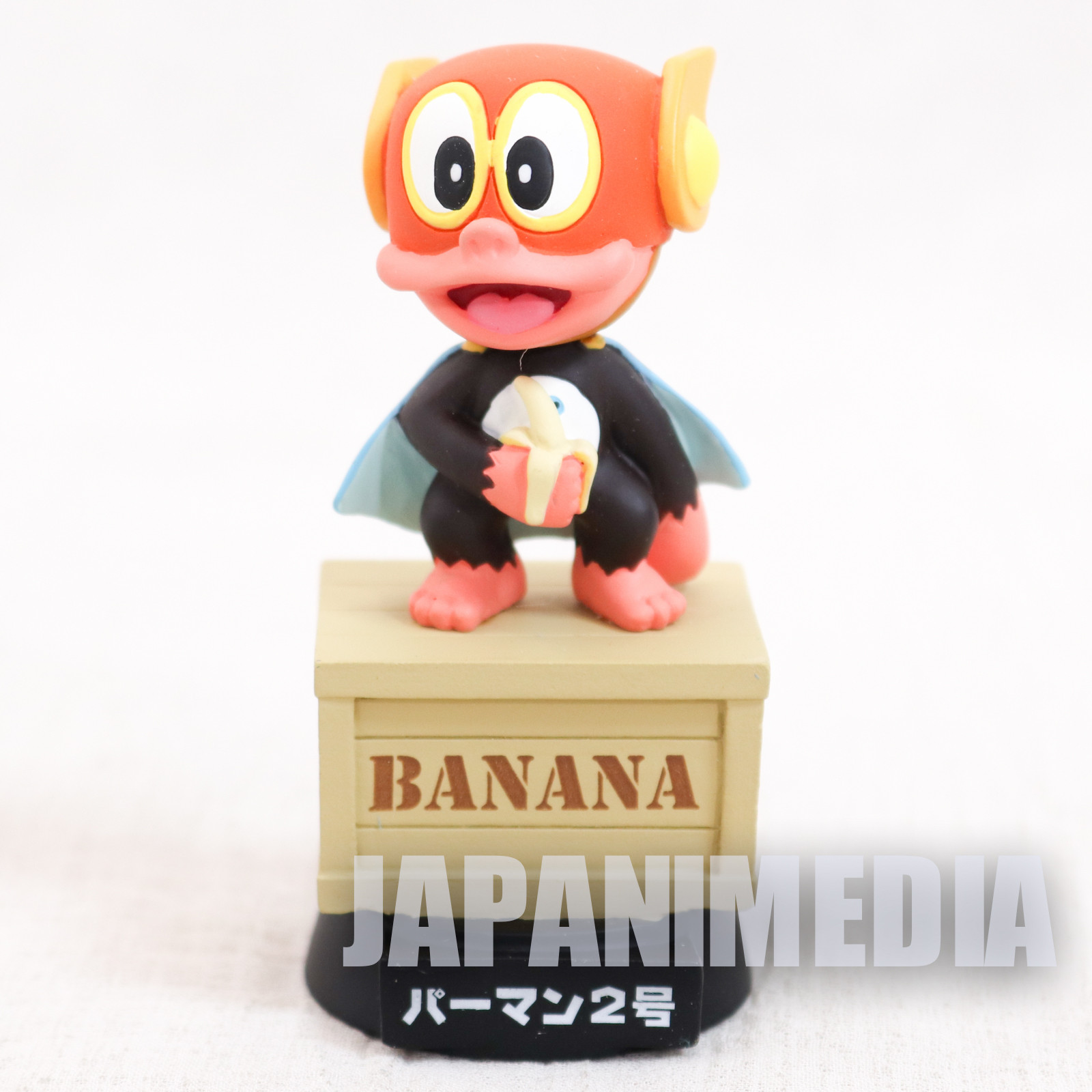 Perman Booby / Perman 2 Bobble Bobbin Head Figure RUN'A Fujiko F