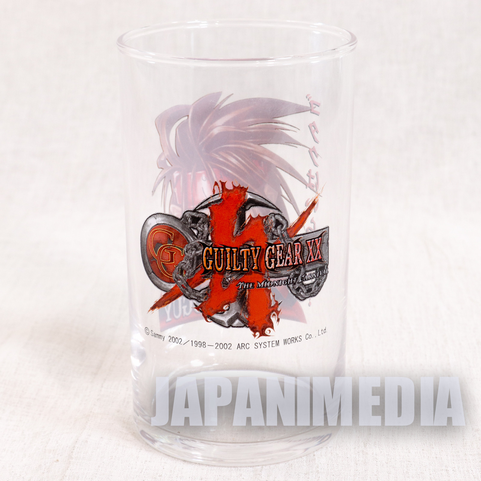 Retro RARE! Guilty Gear XX Glass Sol Badguy Sammy JAPAN GAME 