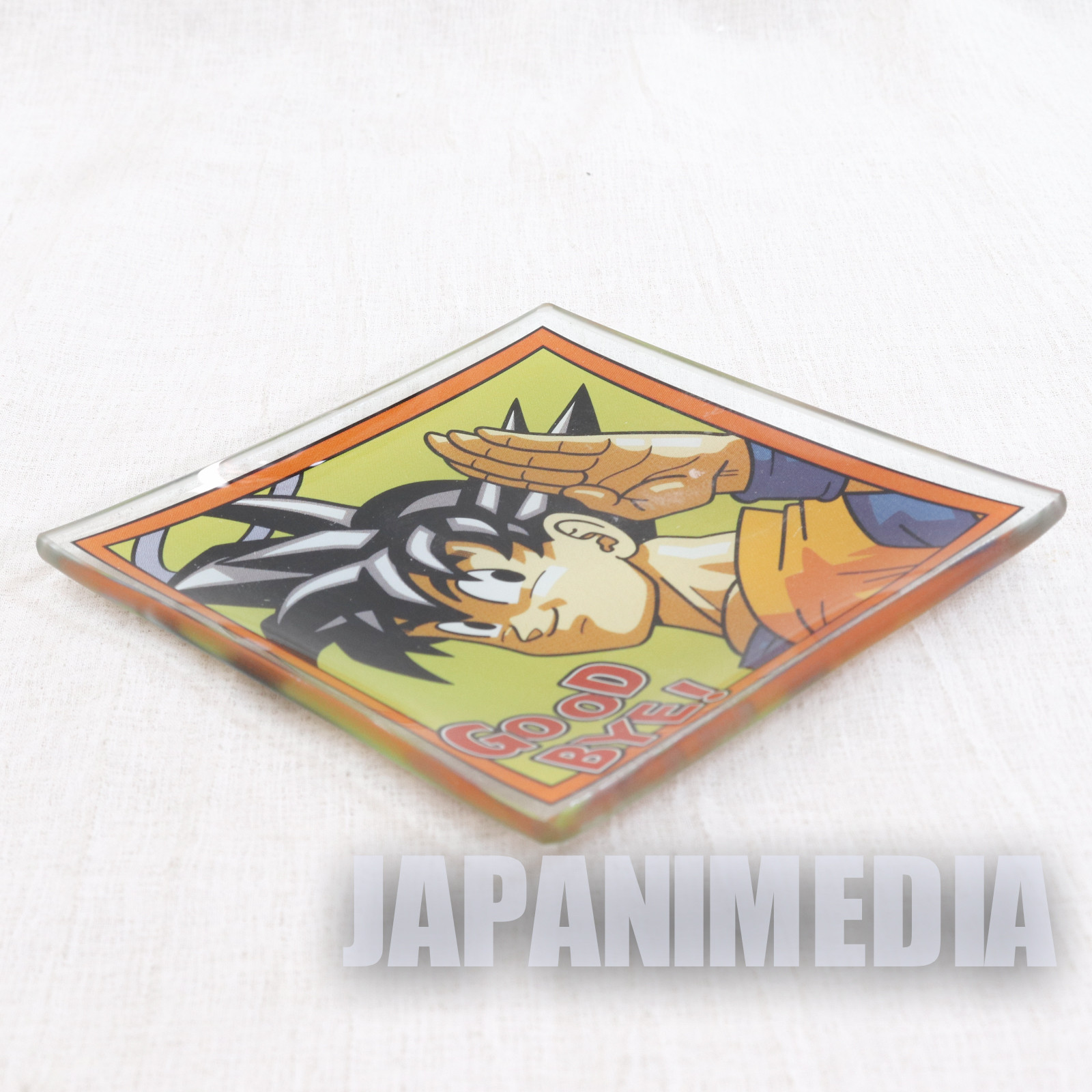 Dragon Ball Glass Plate #4 BANDAI JAPAN ANIME MANGA