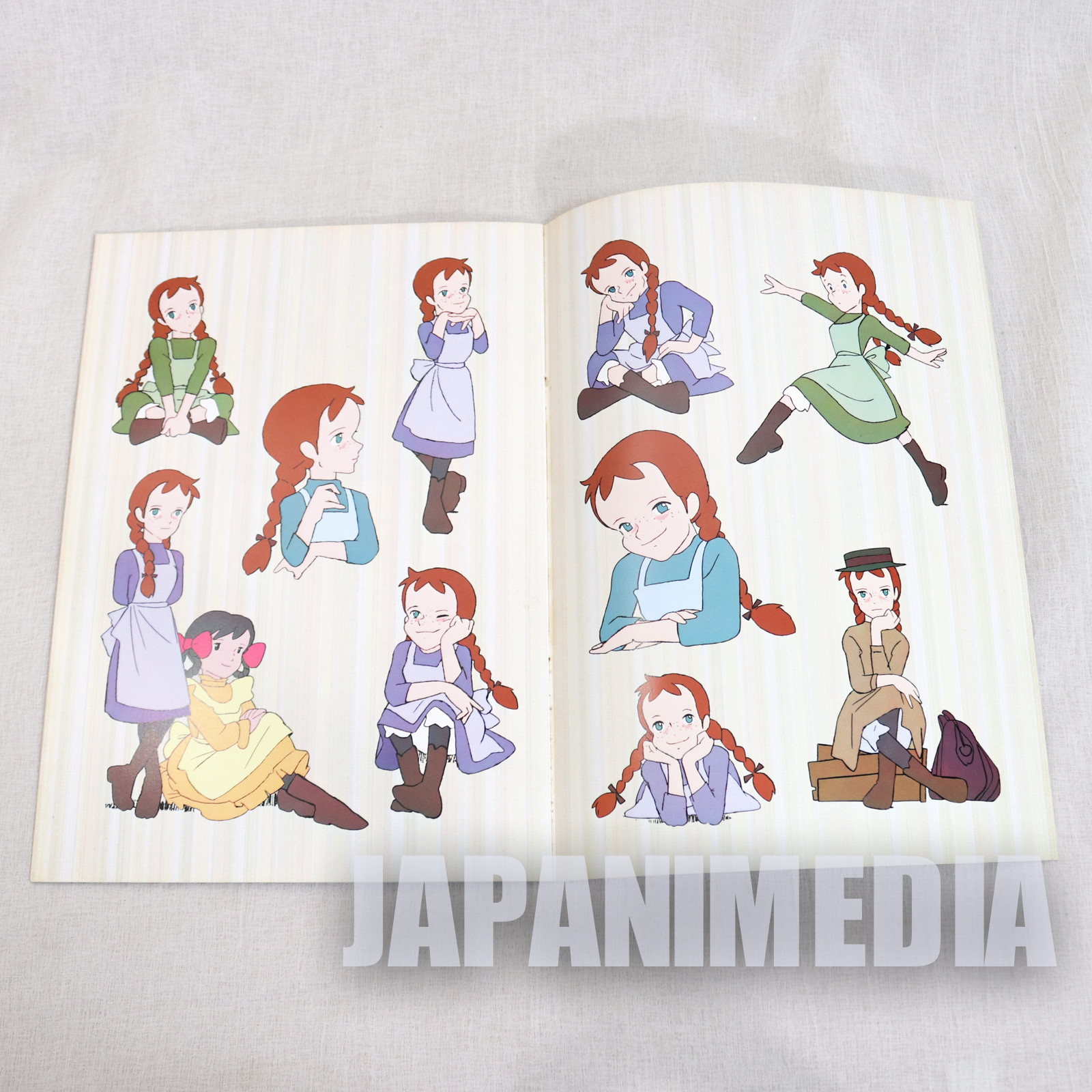 Anne of Green Gables A4 Size Program Book World Masterpiece JAPAN ANIME