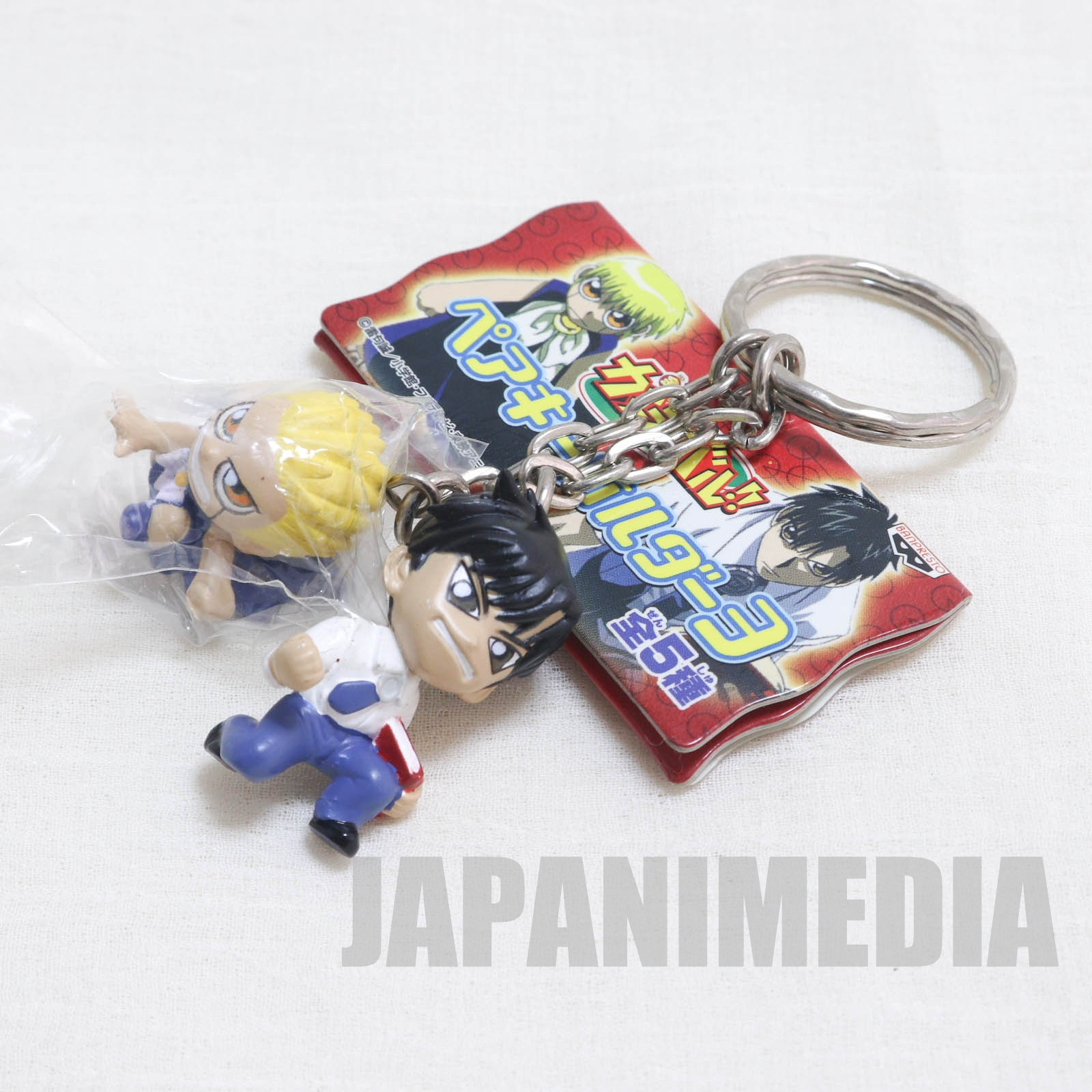 Zatch Bell! Kiyo Takamine & Zatch Bell Pair Figure Keychain 3 JAPAN ANIME