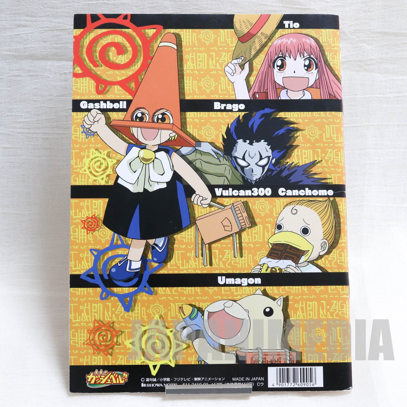 Zatch Bell! Notebook [Zatch Bell | Ponygon | Kanchome | Tia | Brago] JAPAN ANIME