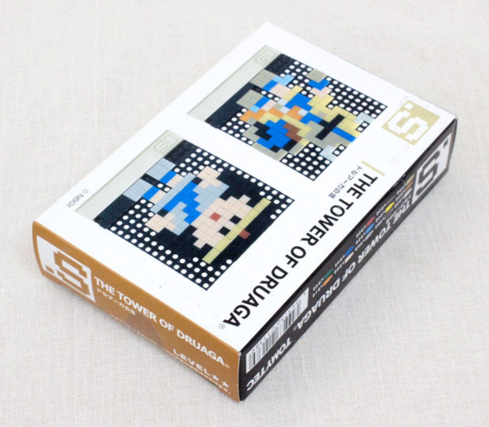 RARE! The Tower of Druaga Dots .S Puzzle Pin Panel Toy Tomytec JAPAN FAMICOM
