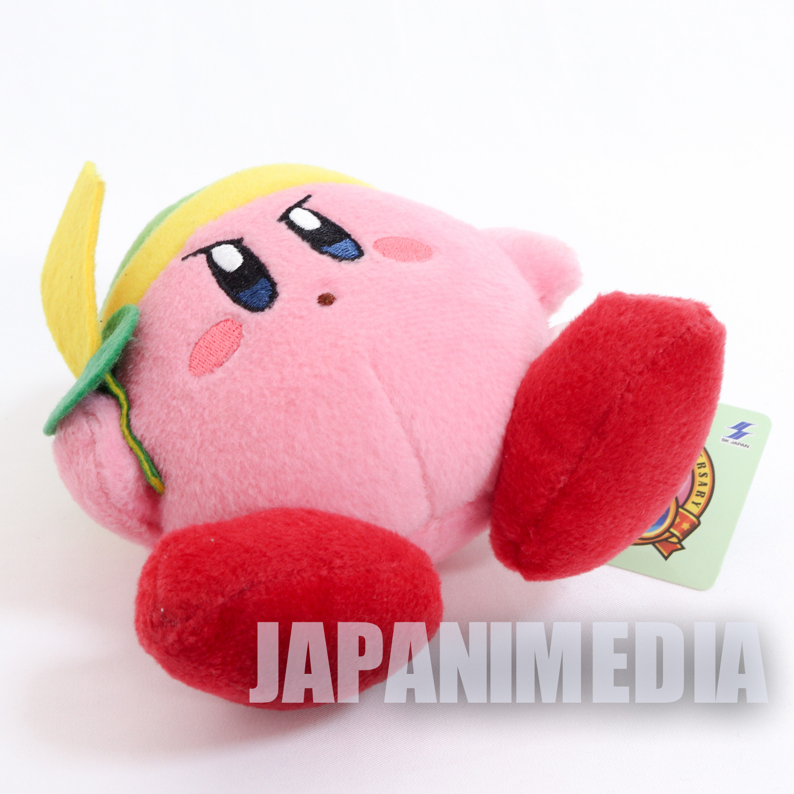 Kirby Super Star With Sword Mini Plush Doll Ballchain NINTENDO JAPAN