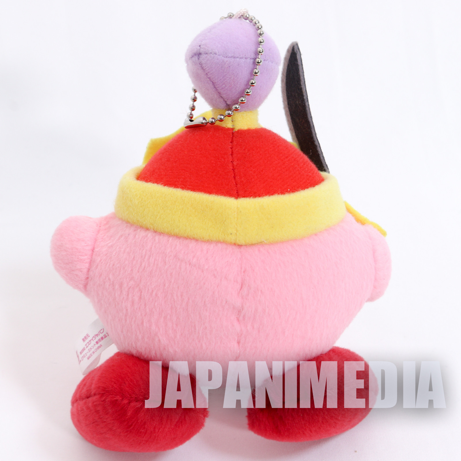Kirby Super Star With Sword Mini Plush Doll Ballchain NINTENDO JAPAN 3