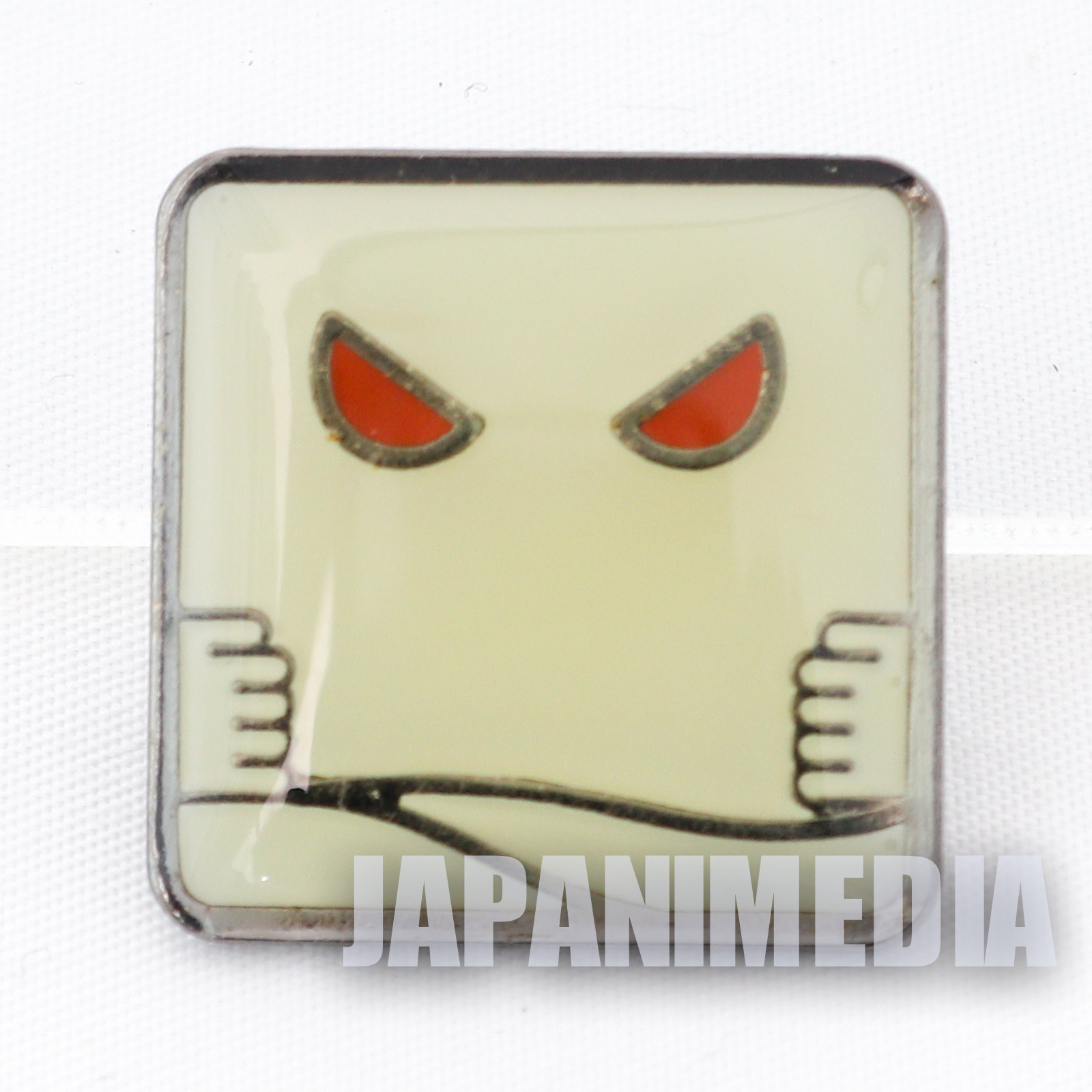 Gegege no Kitaro Metal Pins 2pc Set Nurikabe Ittan-momen JAPAN