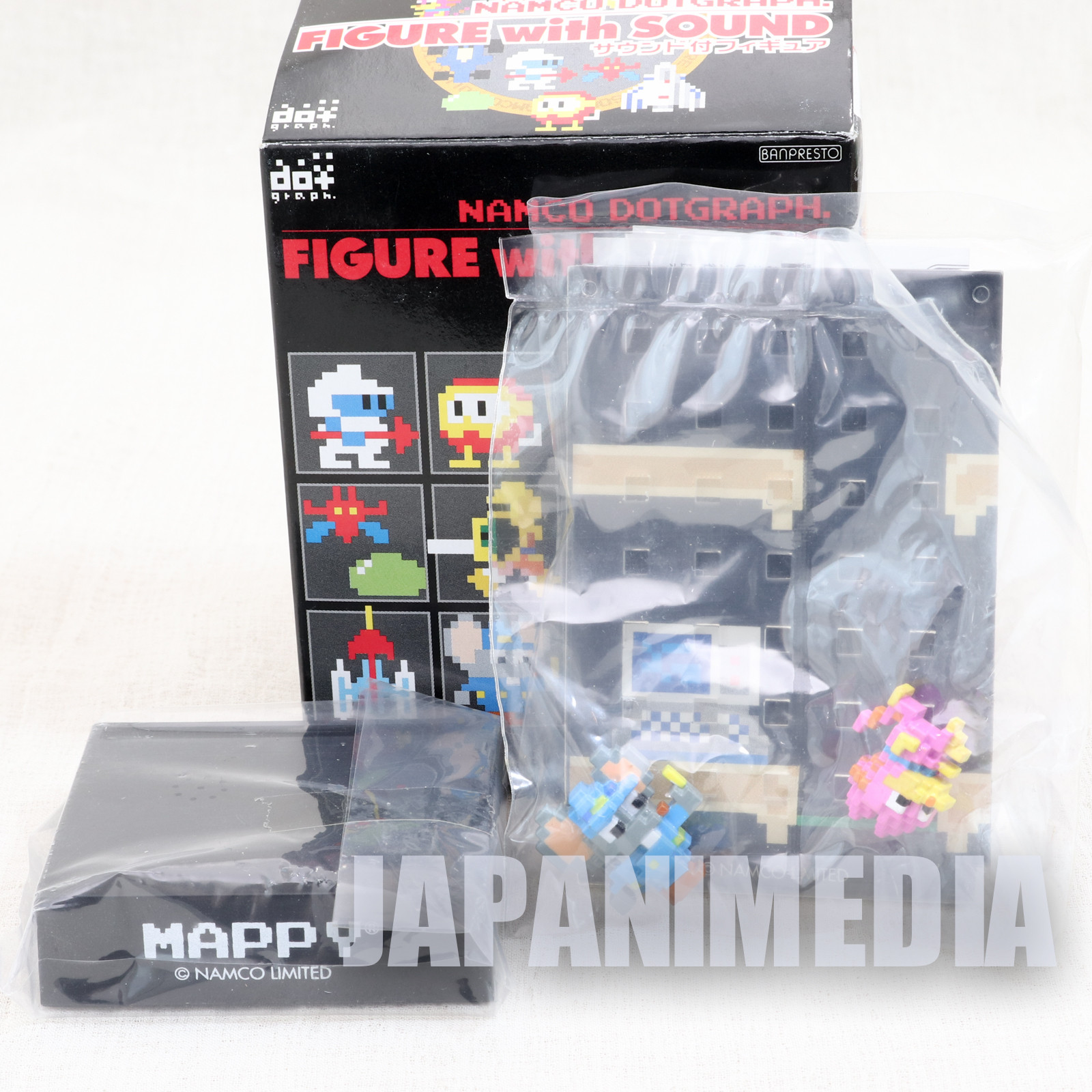 Namco Dotgraphics Mappy Figure with Game Sound JAPAN FAMICOM