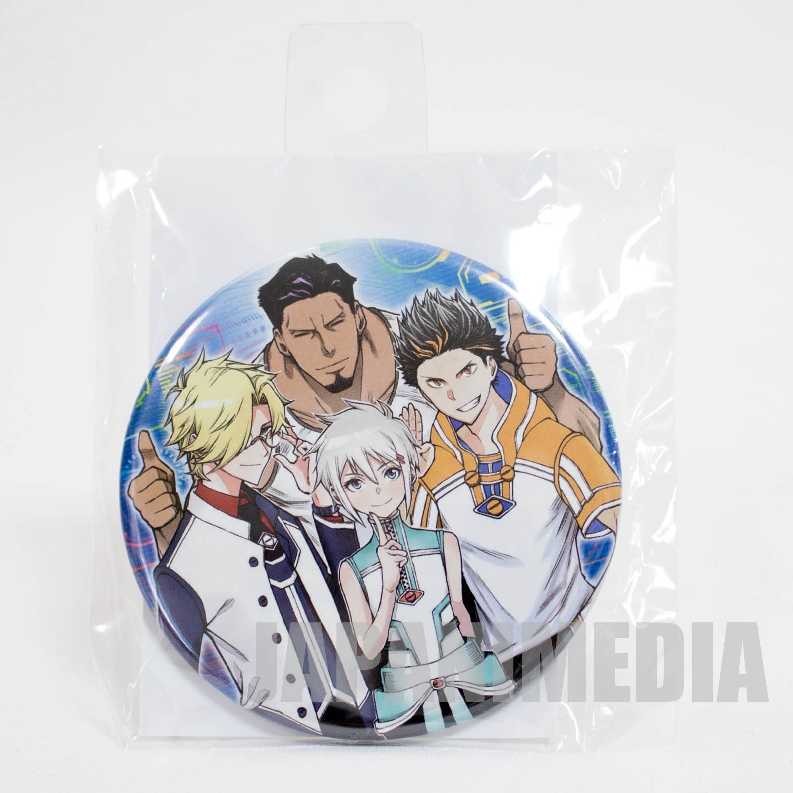 Agravity Boys Button Badge [Saga | Chirs | Geralt | Babazulagi] JAPAN MANGA