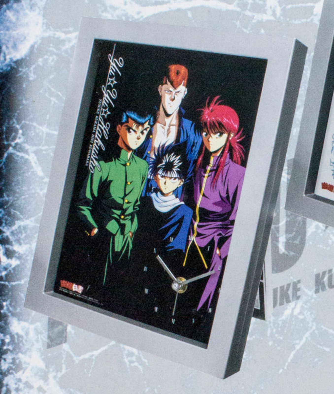 Yu Yu Hakusho Big DX Panel Clock Banpresto YUSUKE KURAMA HIEI JAPAN ANIME MANGA 2