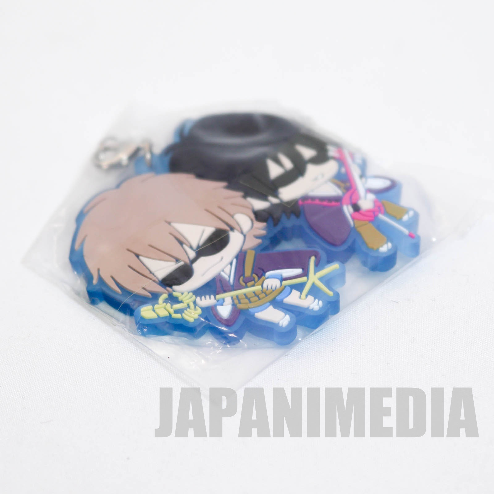 Shaman King BoZ Brothers Capsule Rubber mascot strap 3 JAPAN MANGA