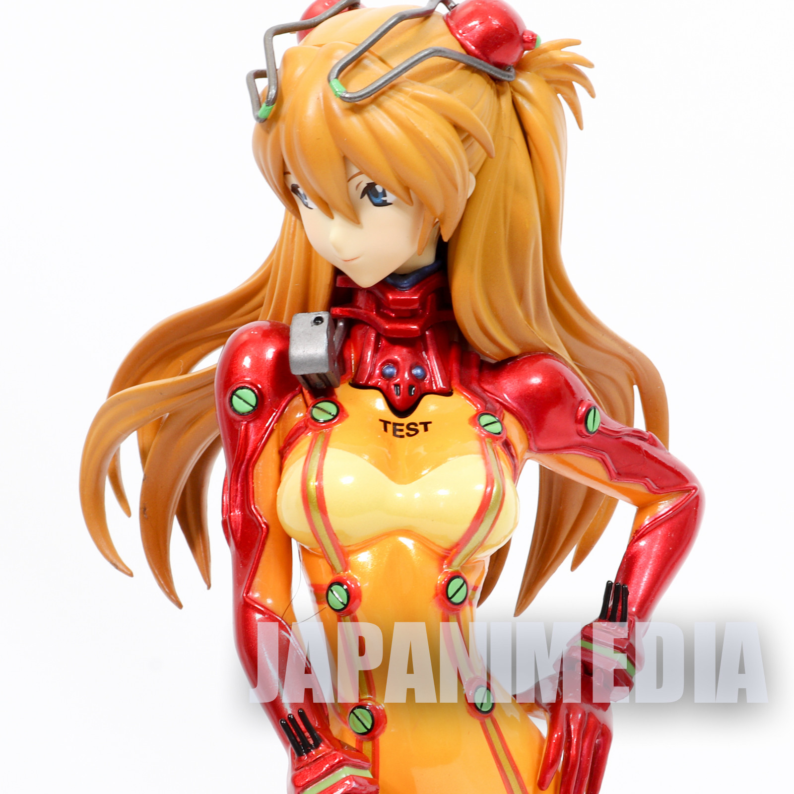 Evangelion Asuka Langley Figure Second Impact Lawson Metallic Ver 