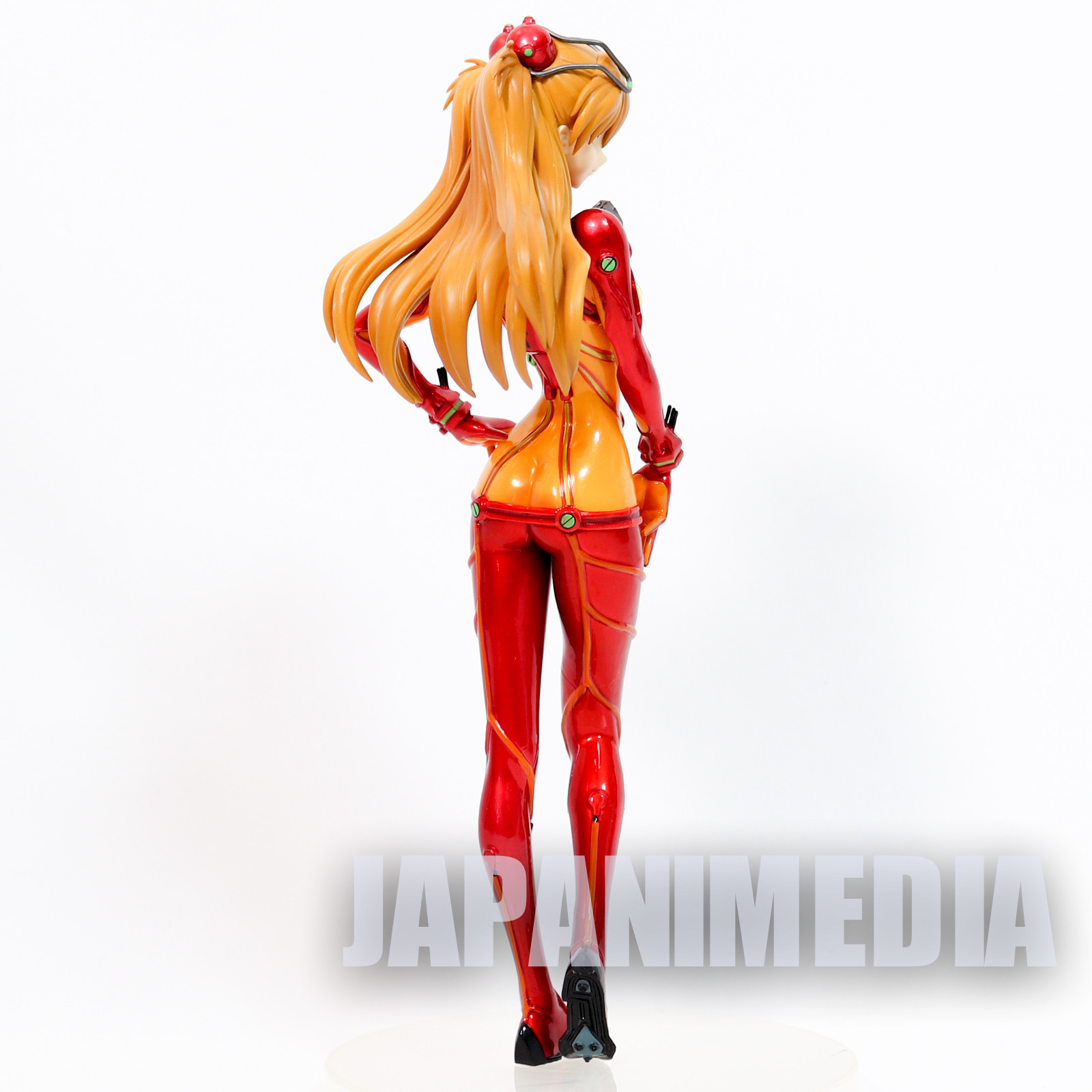 Evangelion Asuka Langley Figure Second Impact Lawson Metallic Ver. No box