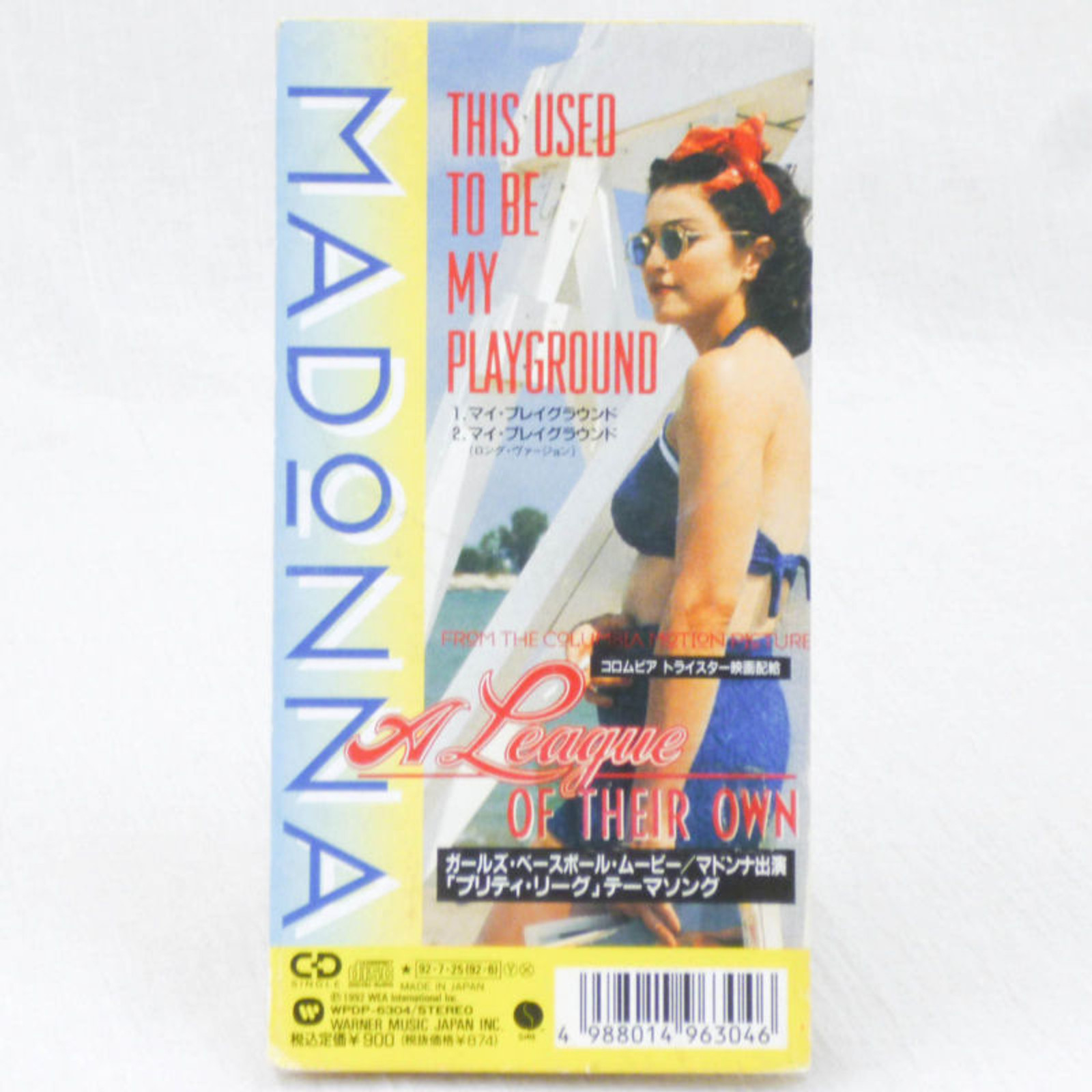 Madonna This Used To Be May Playground 3 inch 8cm JAPAN CD WPDP-6304
