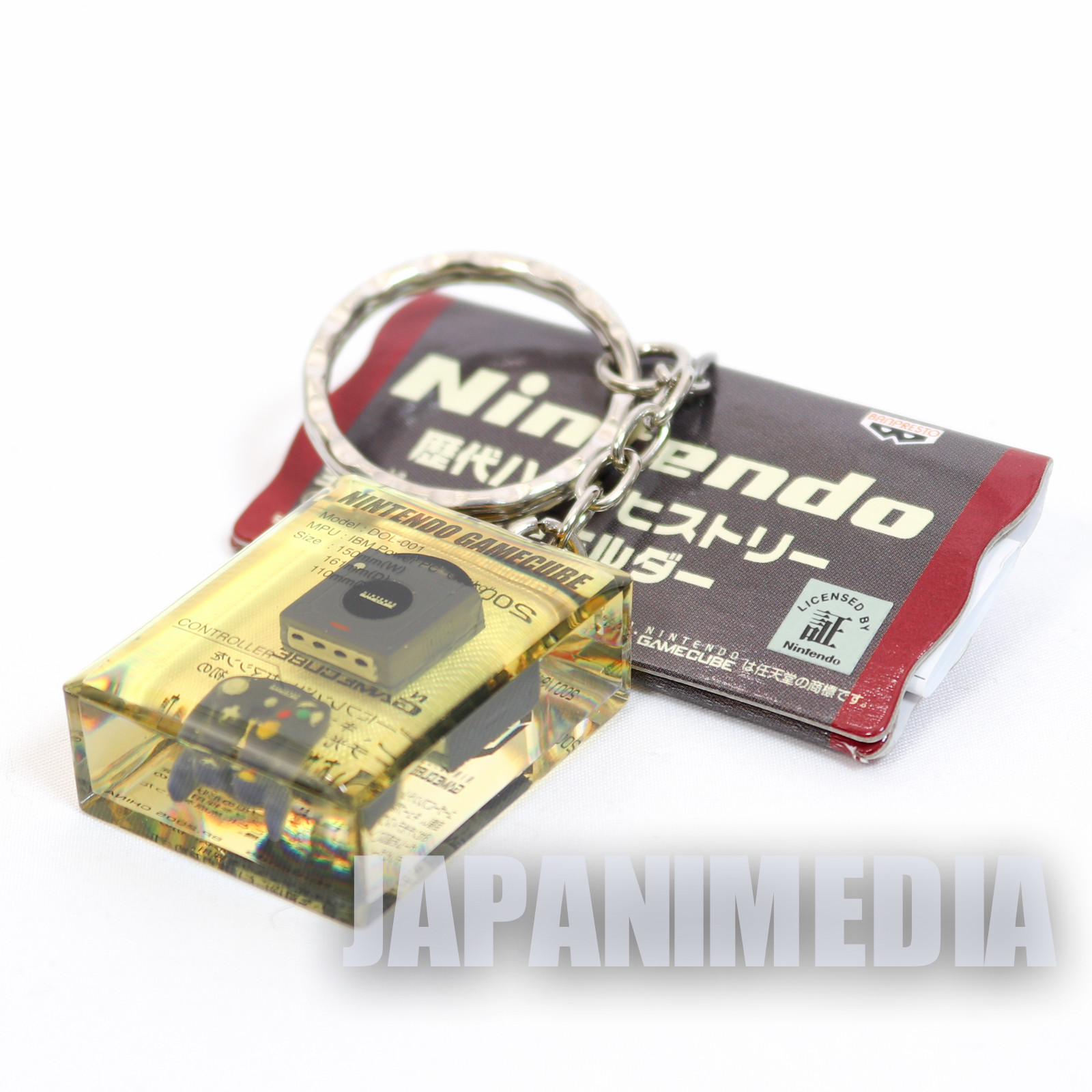 Nintendo Game Console History Miniature Figure Key Chain Game Cube JAPAN 4