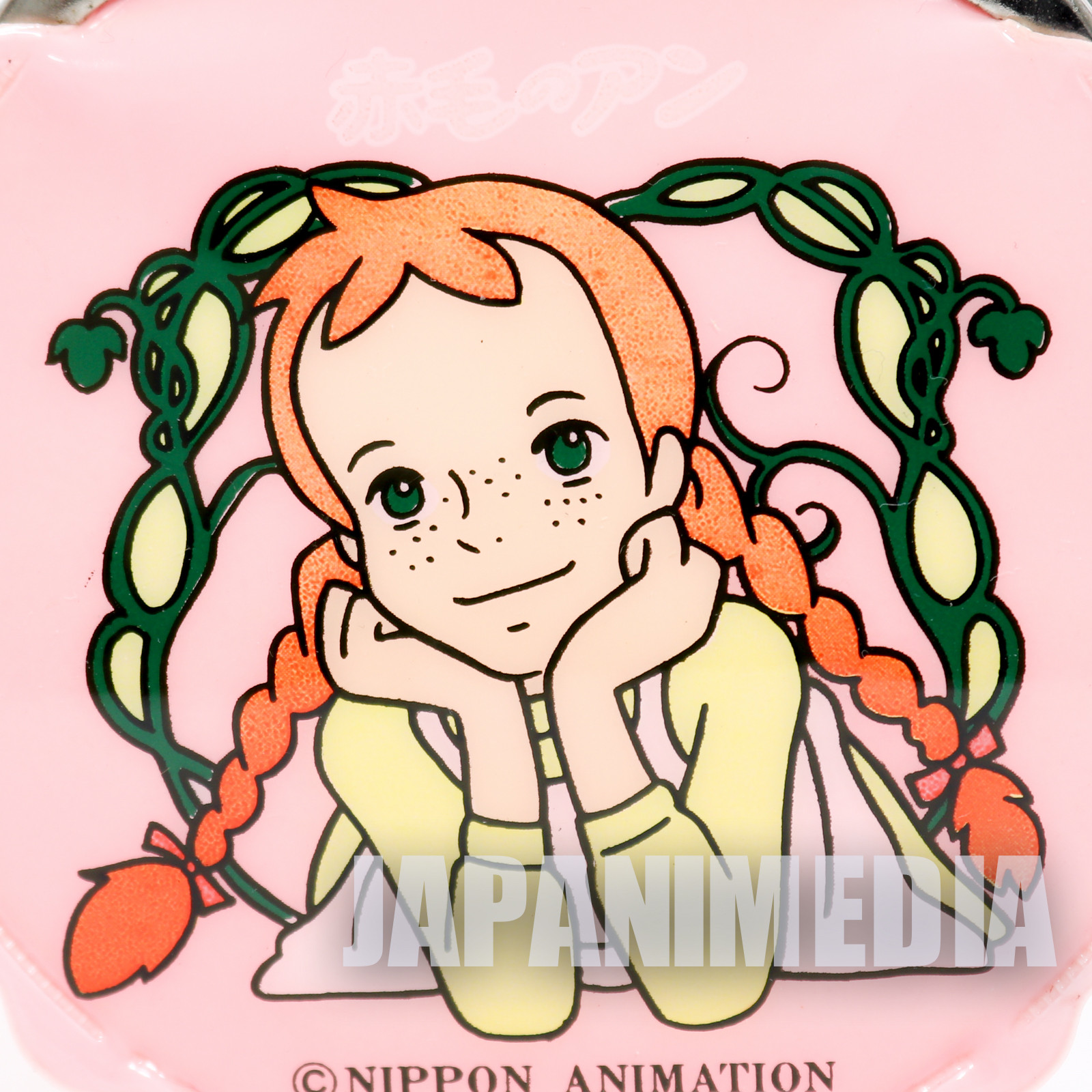 Retro! Anne of Green Gables Purse with a Clasp Coin Case Pink #2 JAPAN ANIME