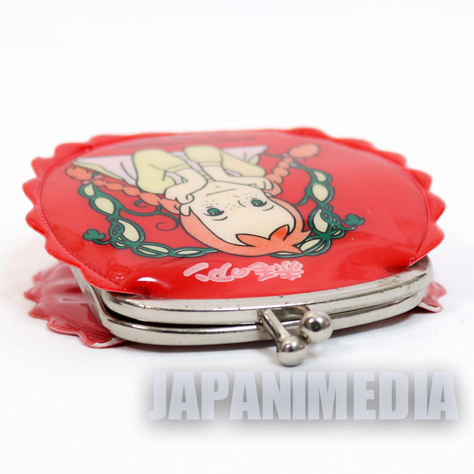 Retro! Anne of Green Gables Purse with a Clasp Coin Case Red #2 JAPAN ANIME