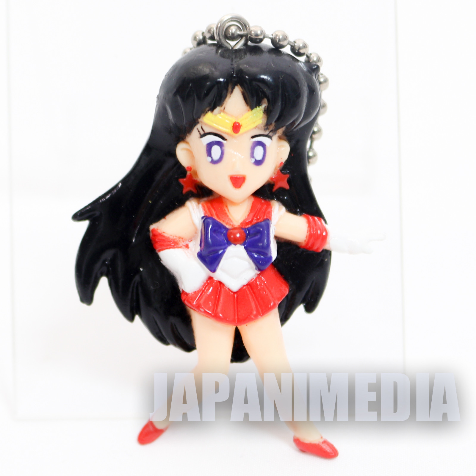 Sailor Moon Mars Rei Hino Figure Ballchain JAPAN ANIME MANGA