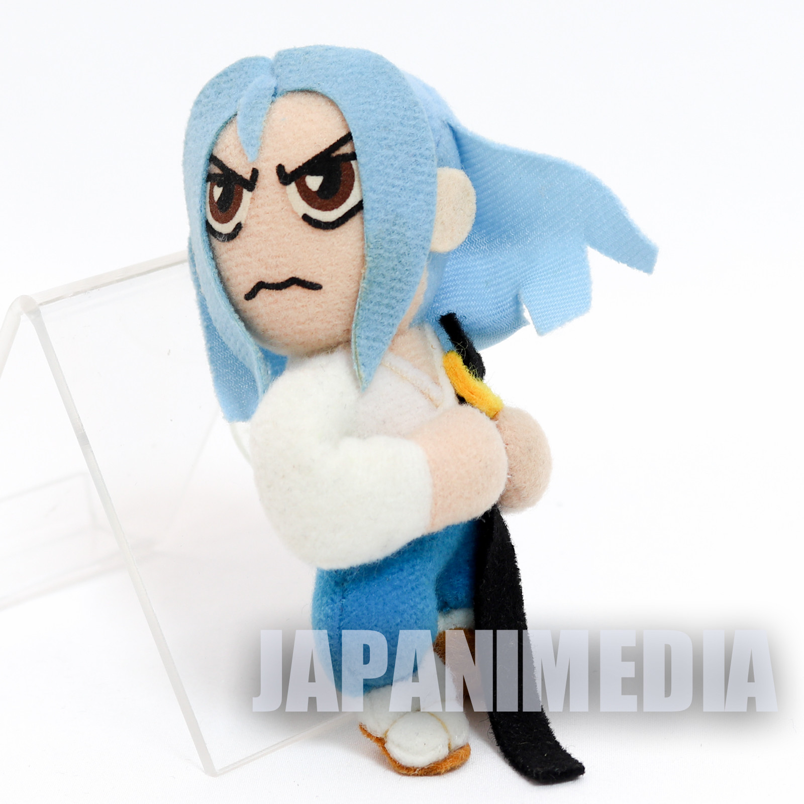 Retro RARE! Samurai Shodown Ukyo Tachibana Plush Doll Keychain SNK NEOGEO
