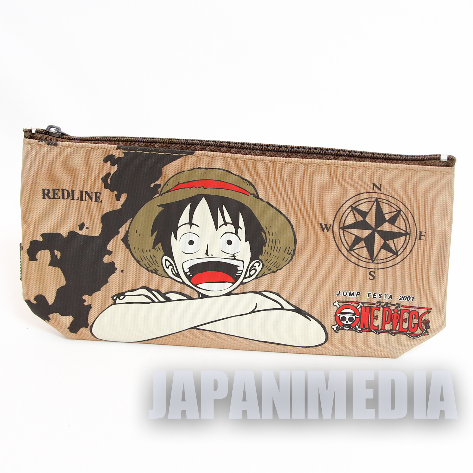 One Piece Luffy Pen Case Shonen Jump Festa 2001 JAPAN ANIME