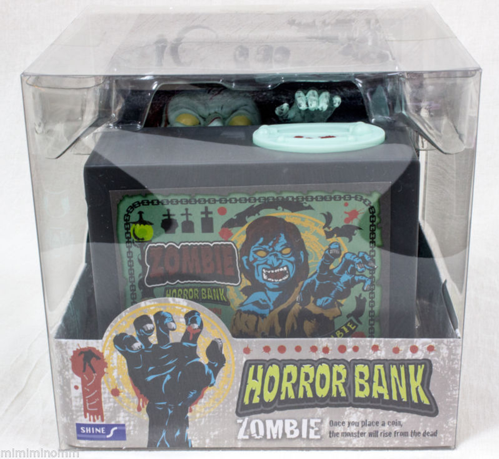 Horror Bank Zombie Ver. Battery operated Machine Bank JAPAN