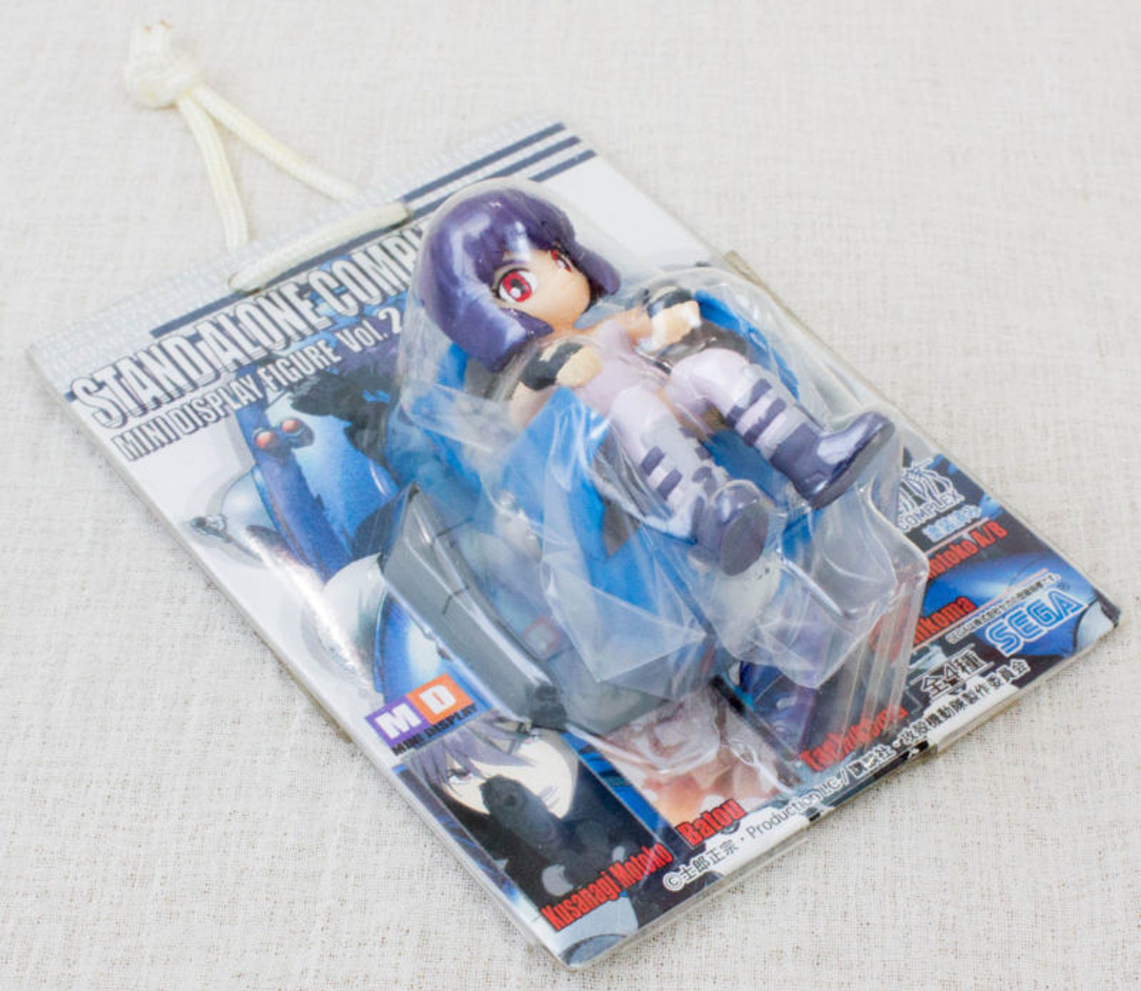 RARE! Ghost in the Shell Motoko Kusanagi Mini Display Figure SEGA JAPAN ANIME 2