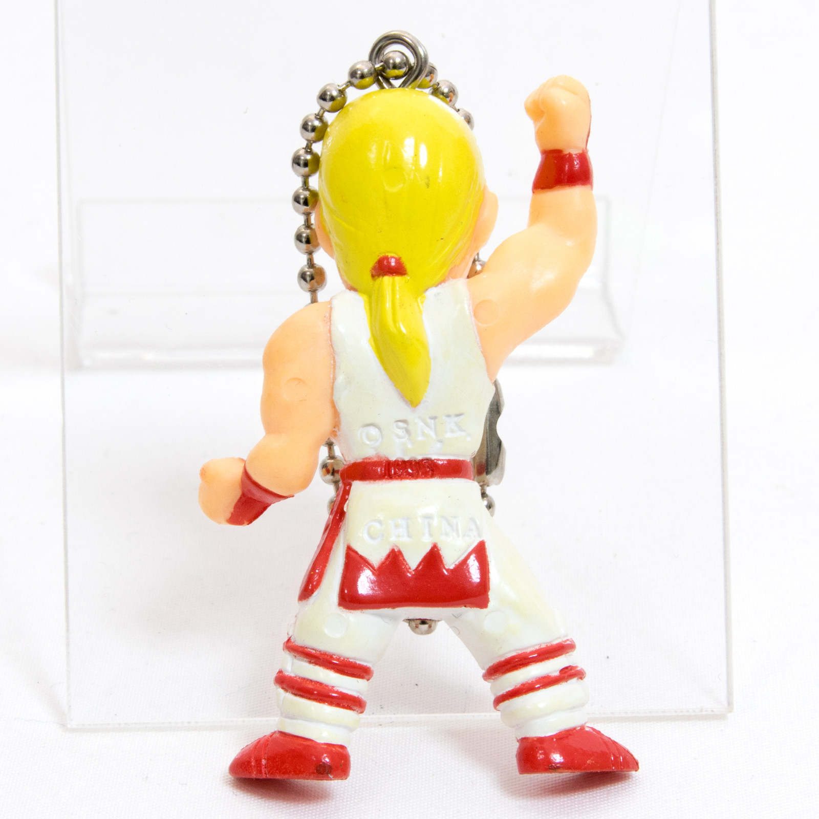 Fatal Fury 3 Andy Bogard Full color deformed Figure Ballchain JAPAN SNK