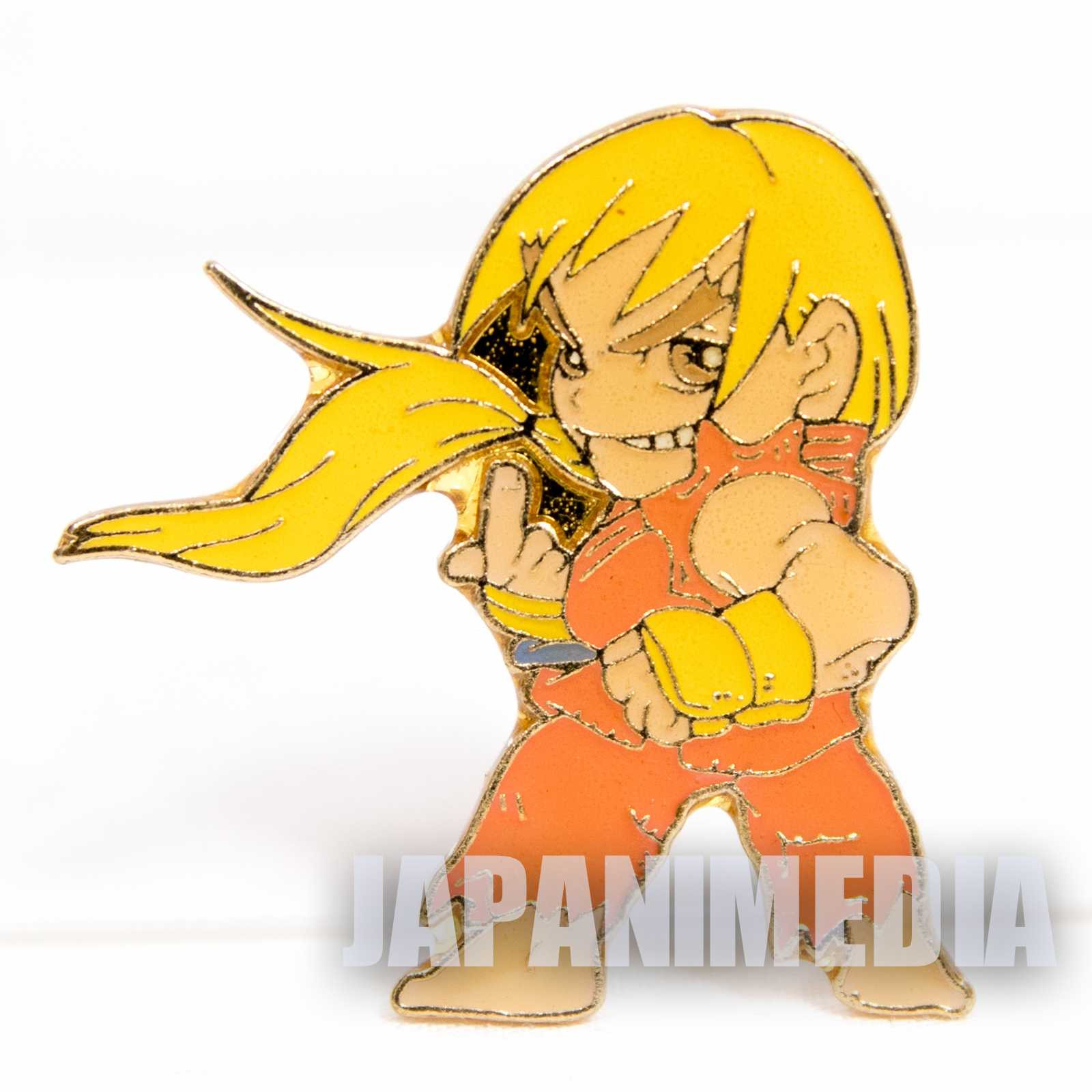 Street Fighter 2 Metal Pins Badge Ken Capcom Character JAPAN GAME 5 Japanimedia Store FRONT Street Fighter 2 Metal Pins Badge Ken Capcom Character JAPAN GAME 5 Japanimedia Store FRONT