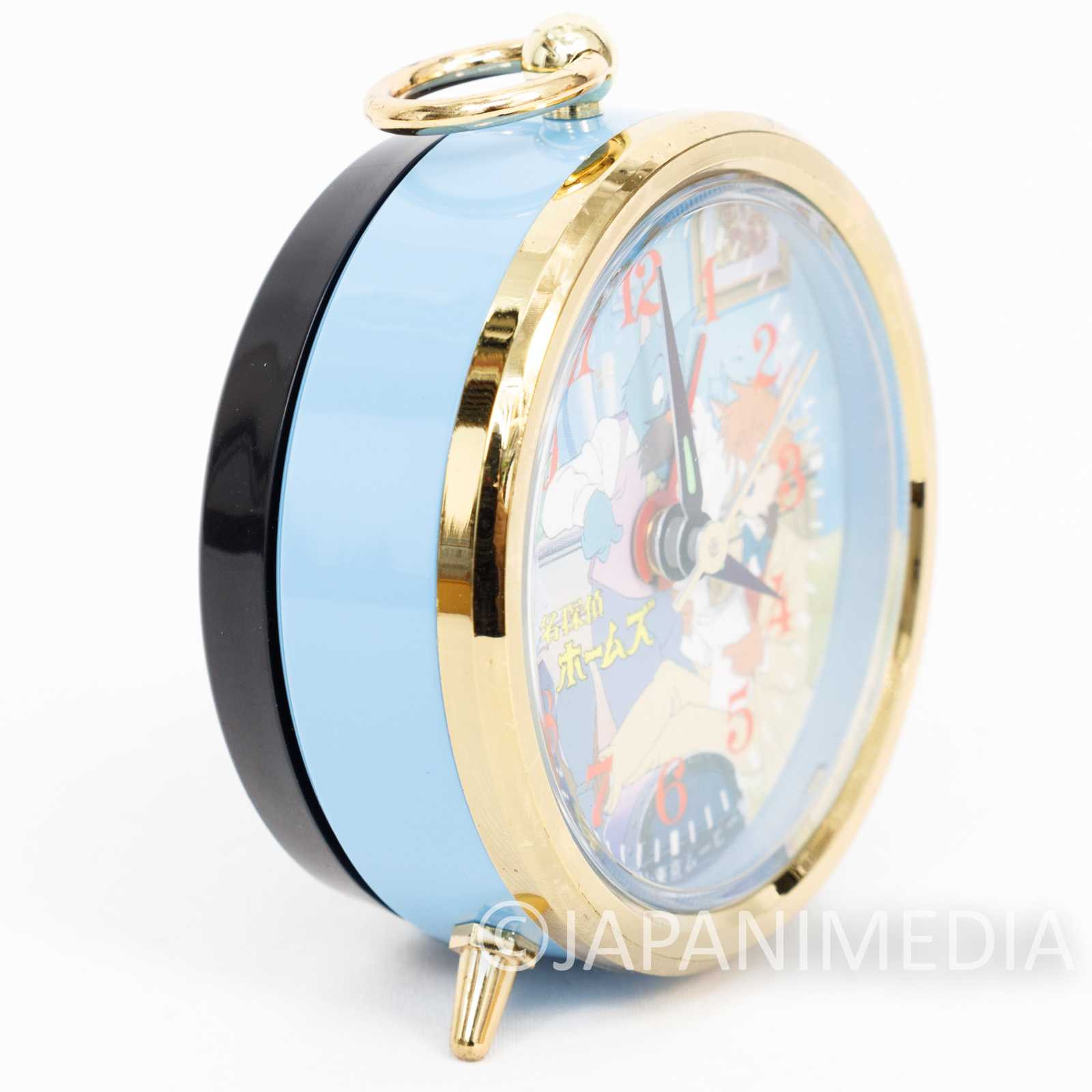 RARE! Sherlock Hound Detective Holmes Sherlock Mini Alarm Clock Japanimedia Store
