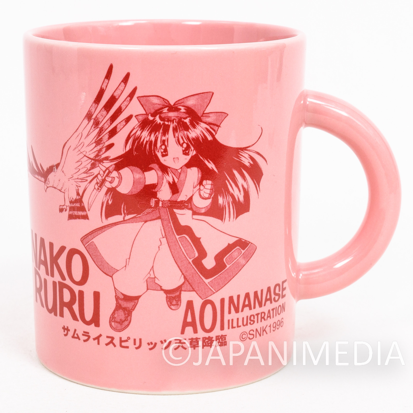 Samurai Shodown Nakoruru Mug SNK JAPAN NEO GEO SPIRITS