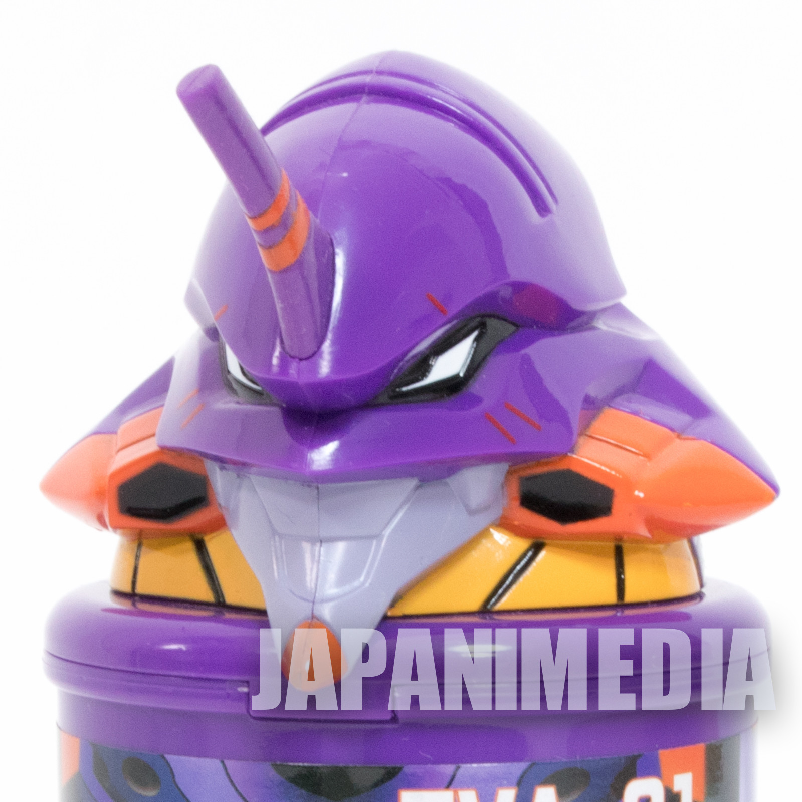 Evangelion EVA 01 Berserk Mode Head Figure Gum Pot Case JAPAN ANIME MANGA