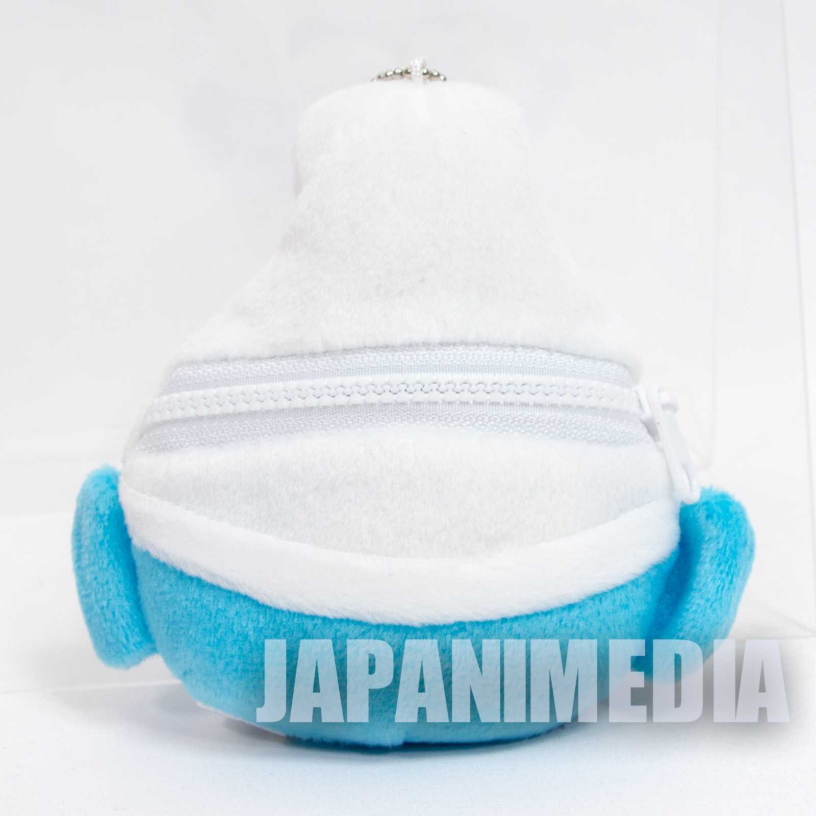 Smurf Face Type Plush Doll Pouch Mini Bag Ballchain JAPAN SMURFS Japanimedia Store