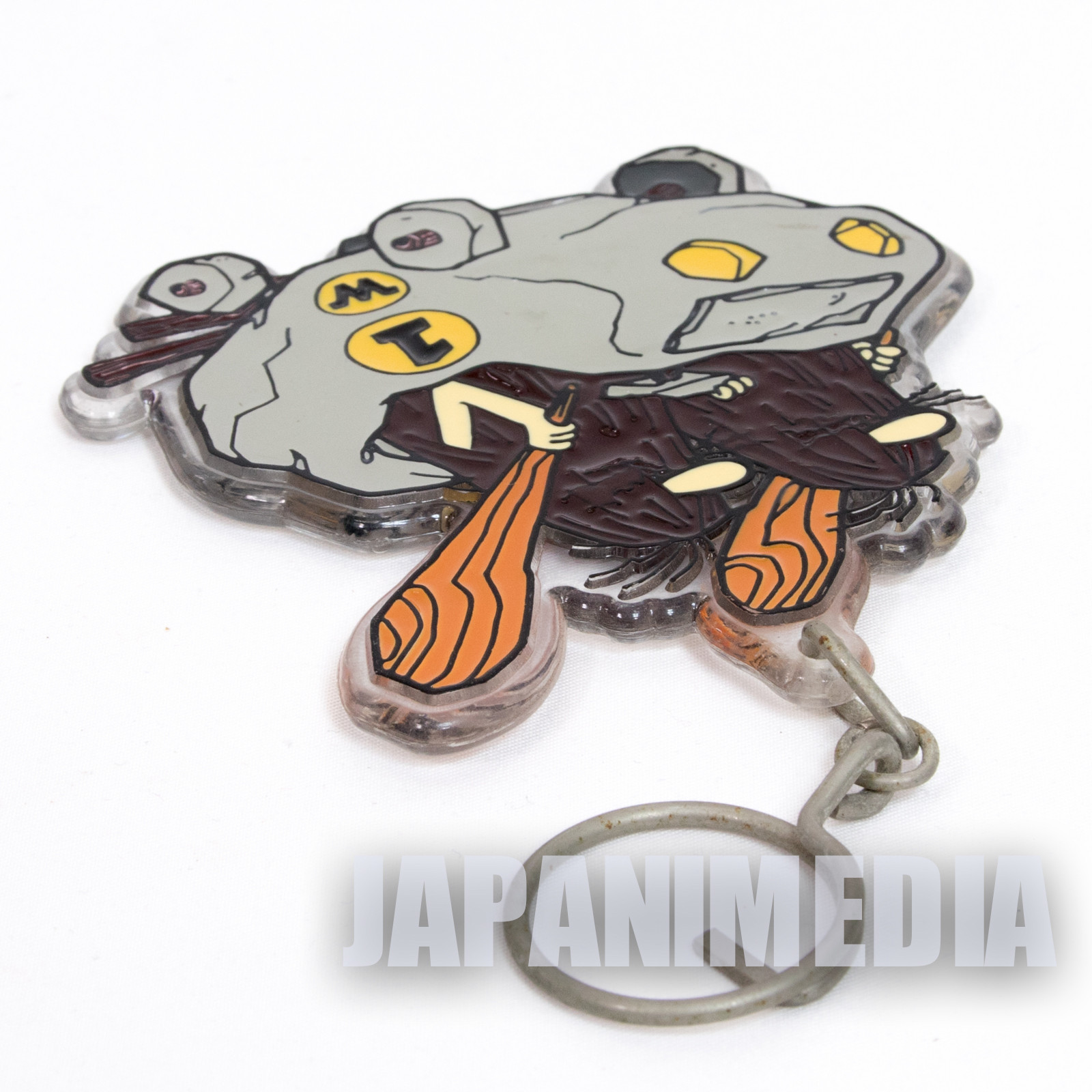 Wacky Races Slag Brothers Acrylic Mascot Keychain JAPAN Hanna-Barbera