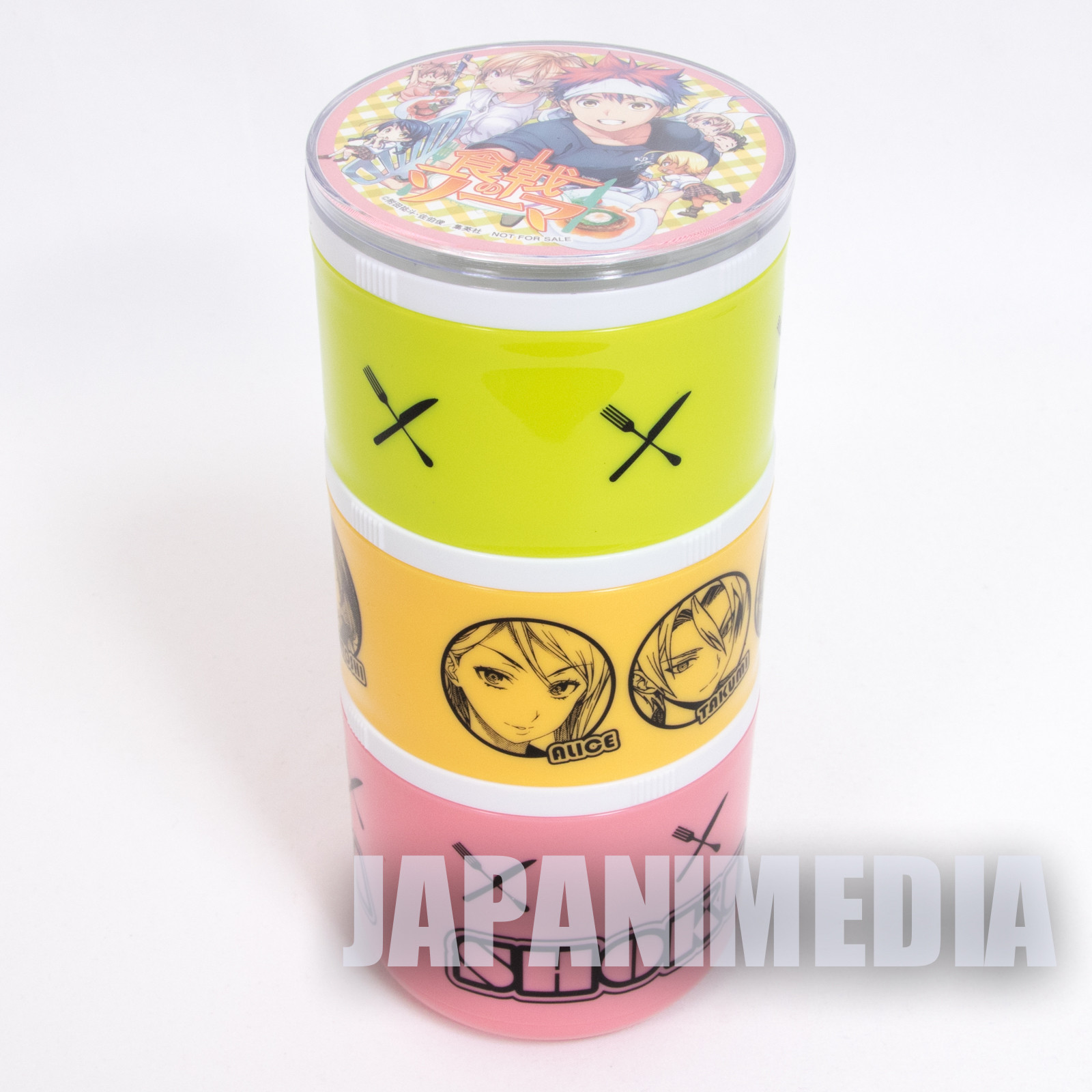 Food Wars! Shokugeki no Soma Three-stage Lunch Box SHONEN JUMP 2014 JAPAN ANIME