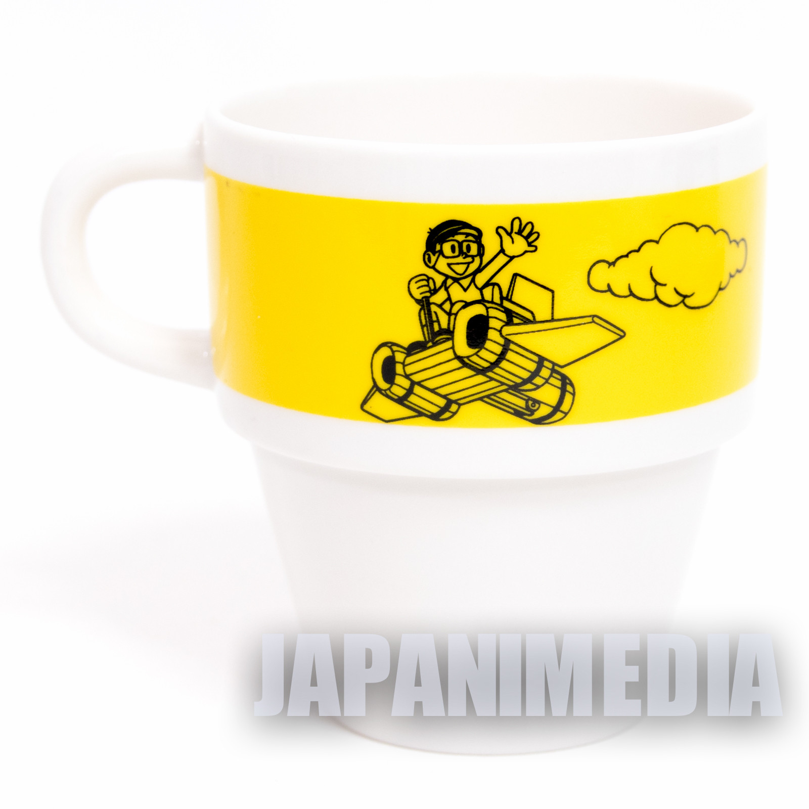 Fujiko F Fujio Characters Stacking Mug Cup Kiteretsu Daihyakka JAPAN ANIME MANGA