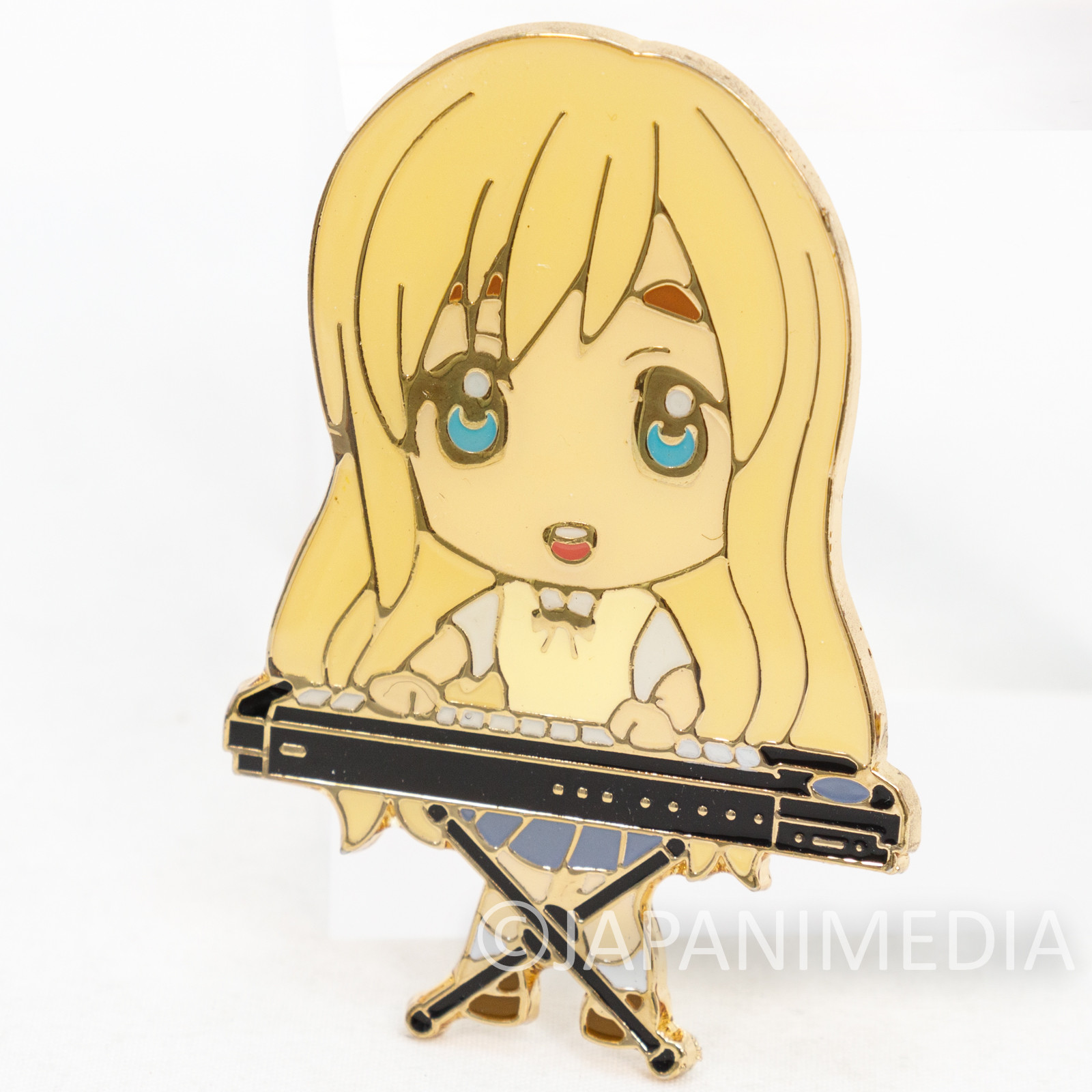 K-ON! Yui Hirasawa & Tsumugi Kotobuki Metal Pins Set JAPAN KYOTO ANIMATION