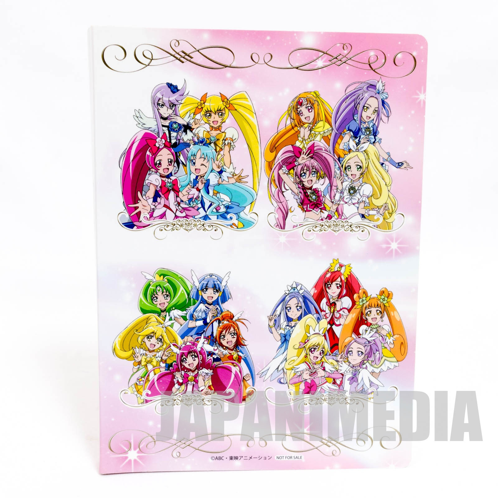 Pretty Cure All Stars Clear file book JAPAN ANIME